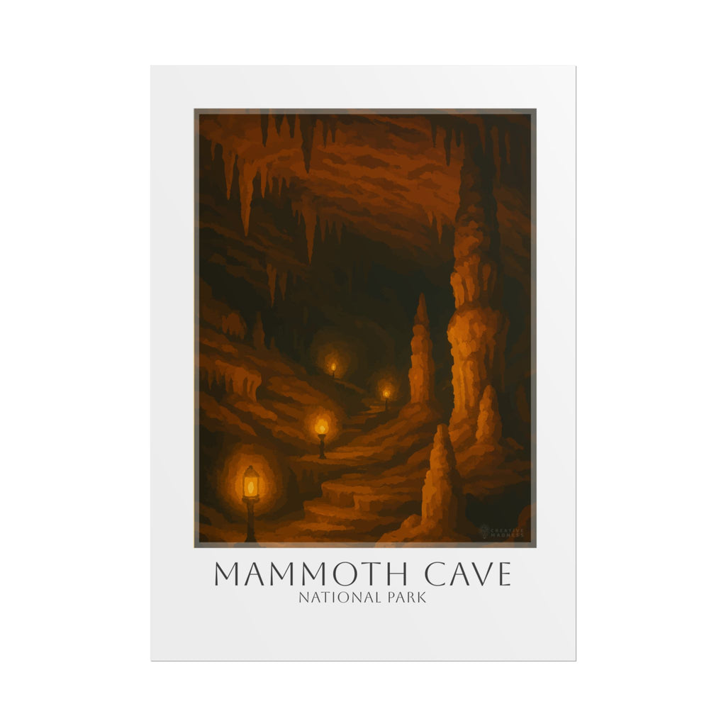 MAMMOTH CAVE * Travel Poster * National Park Wall Art