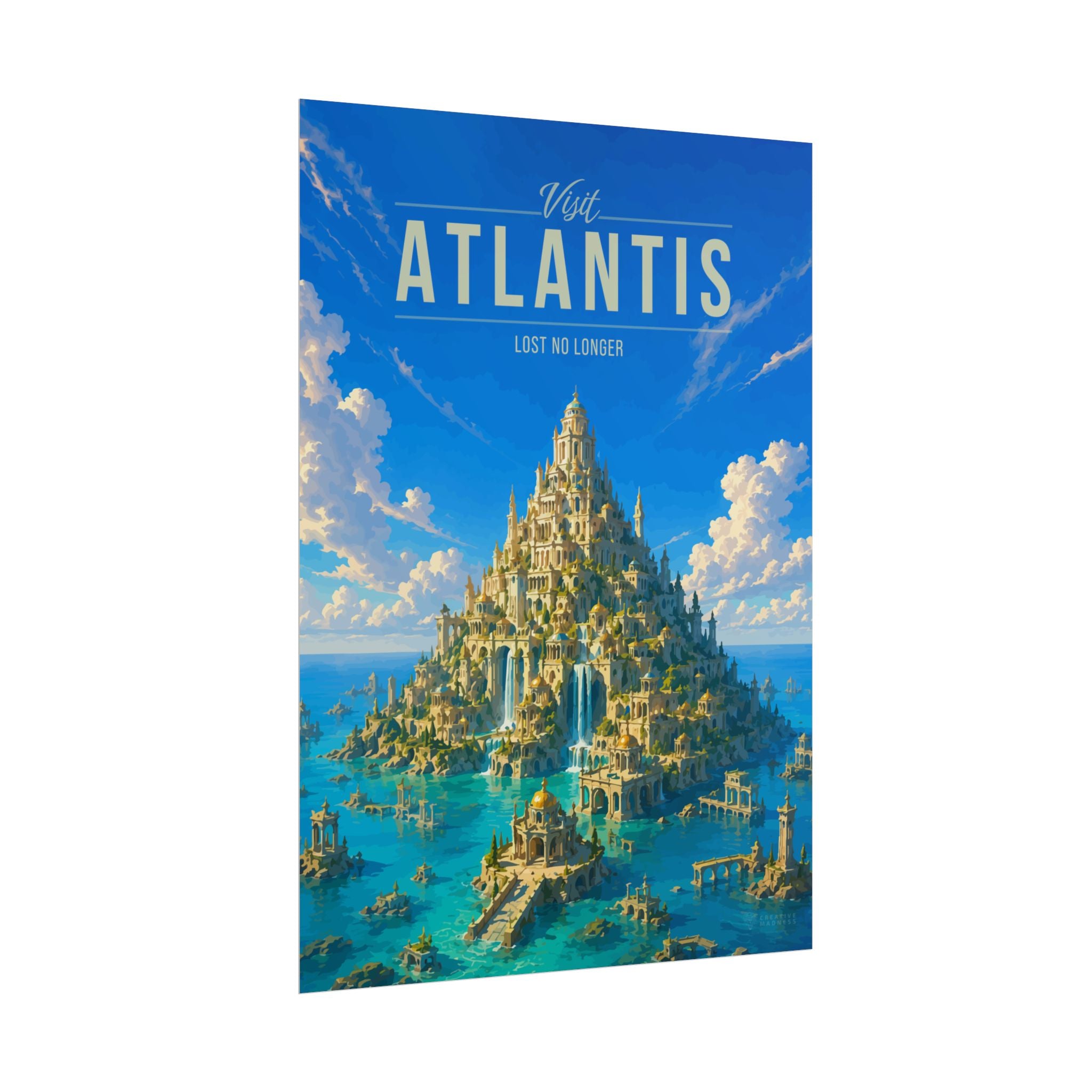 Atlantis Travel Poster