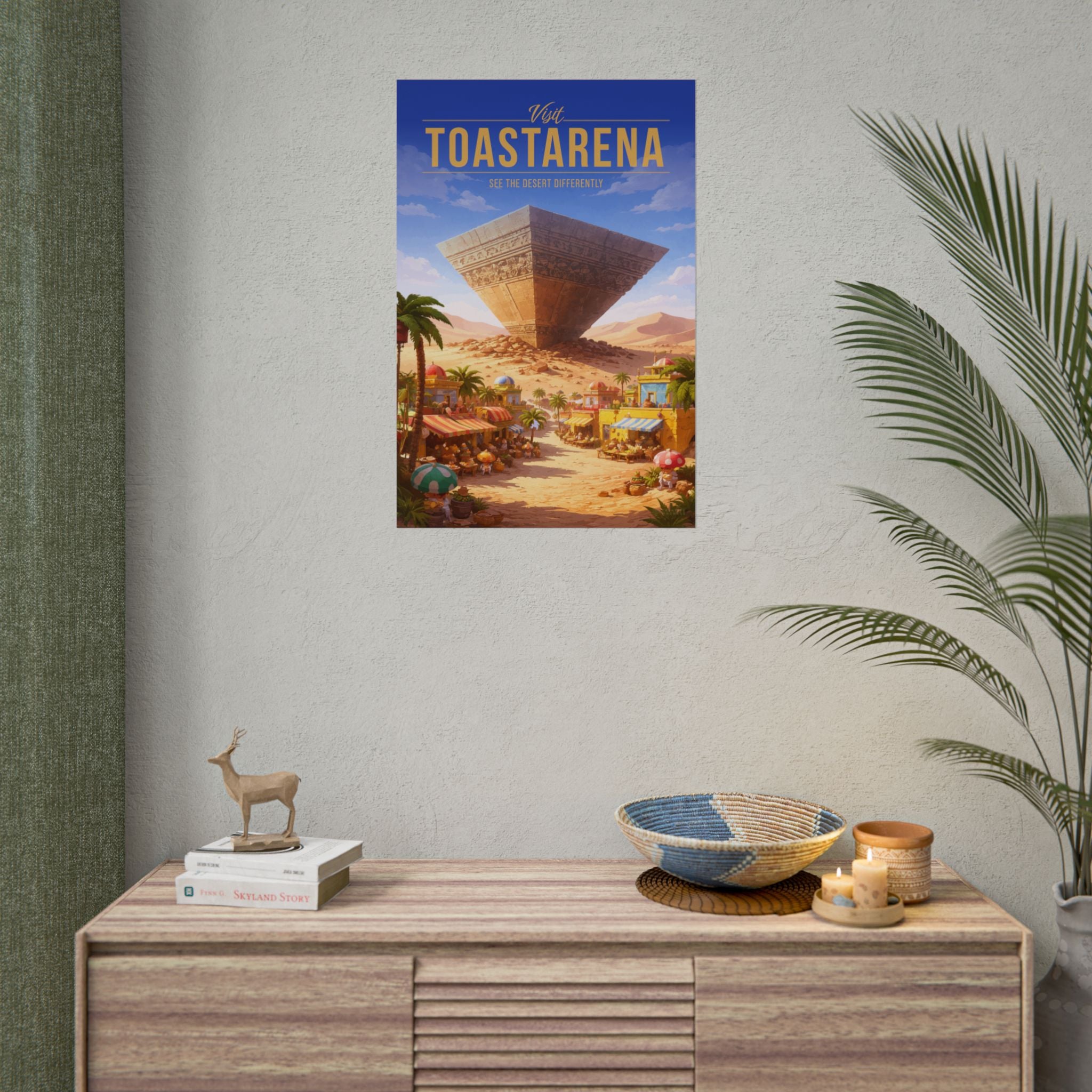 Toastarena Travel Poster