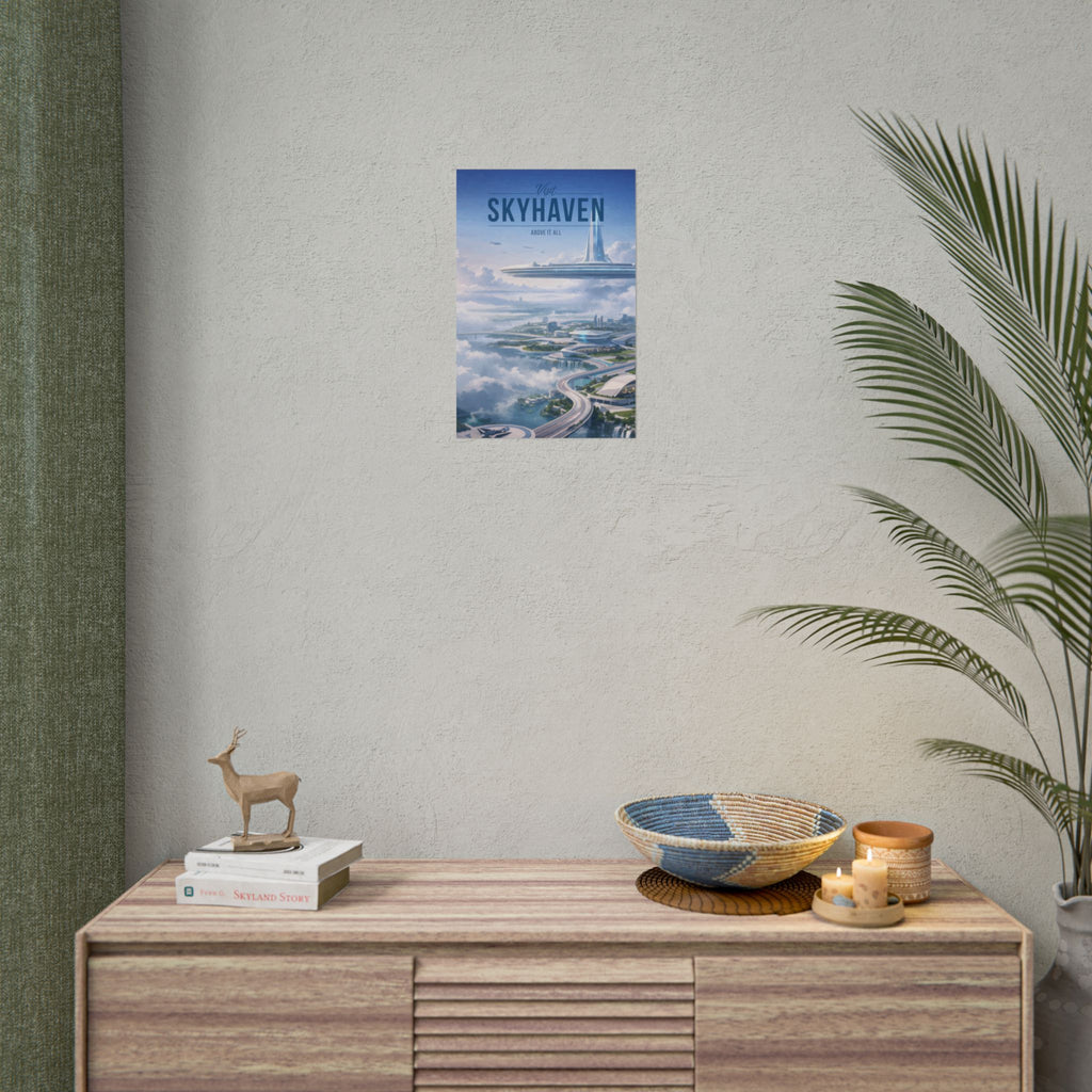 Skyhaven Travel Poster
