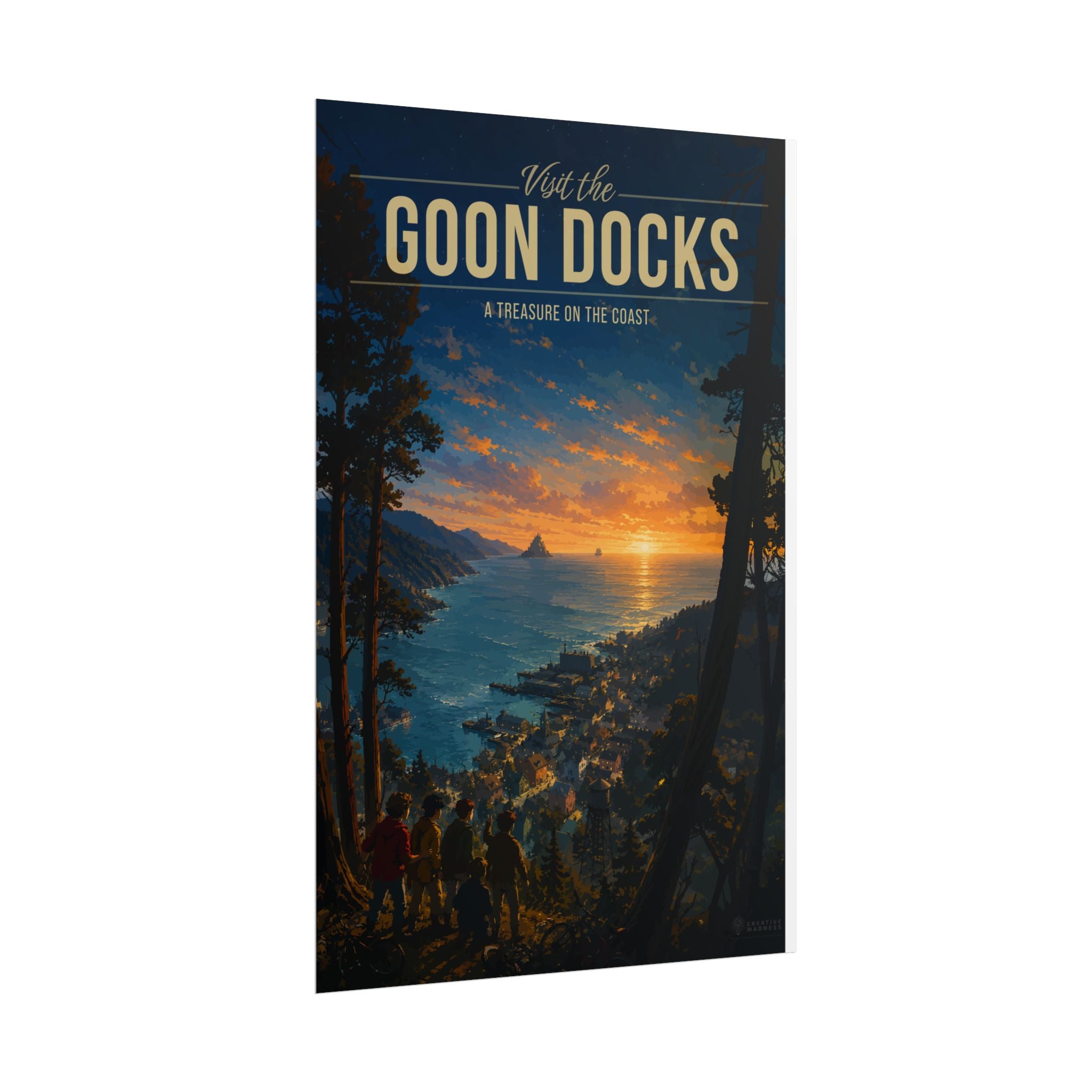 Goon Docks Travel Poster