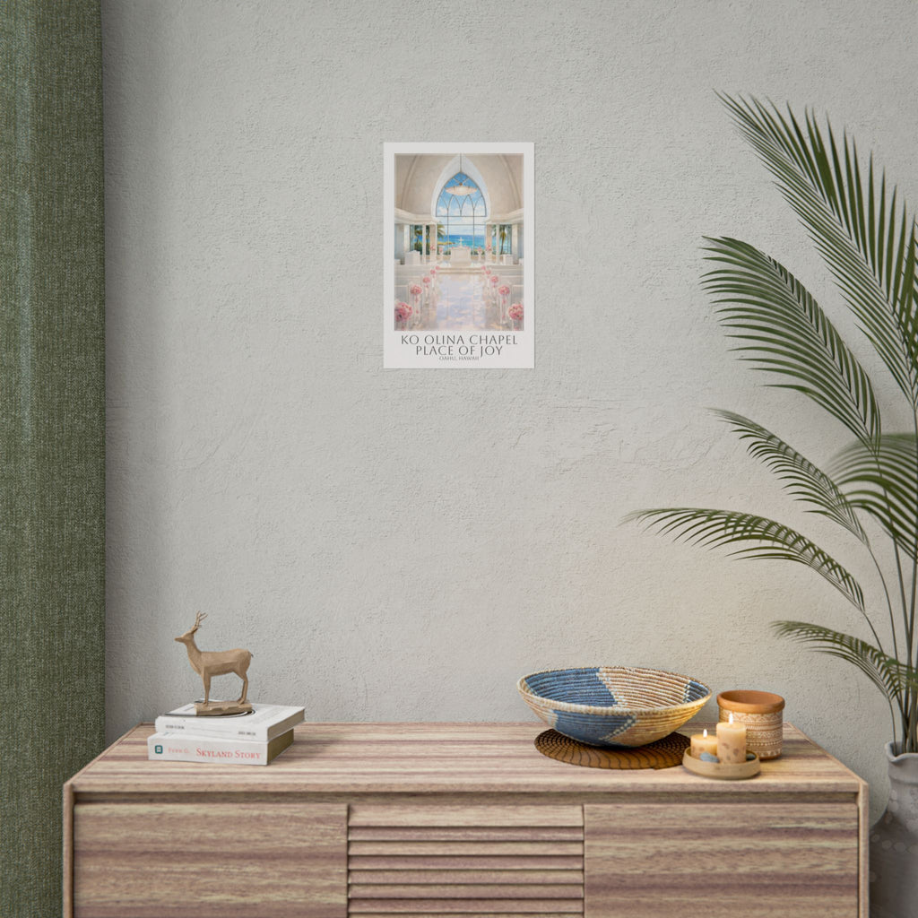 Ko Olina Chapel Travel Poster