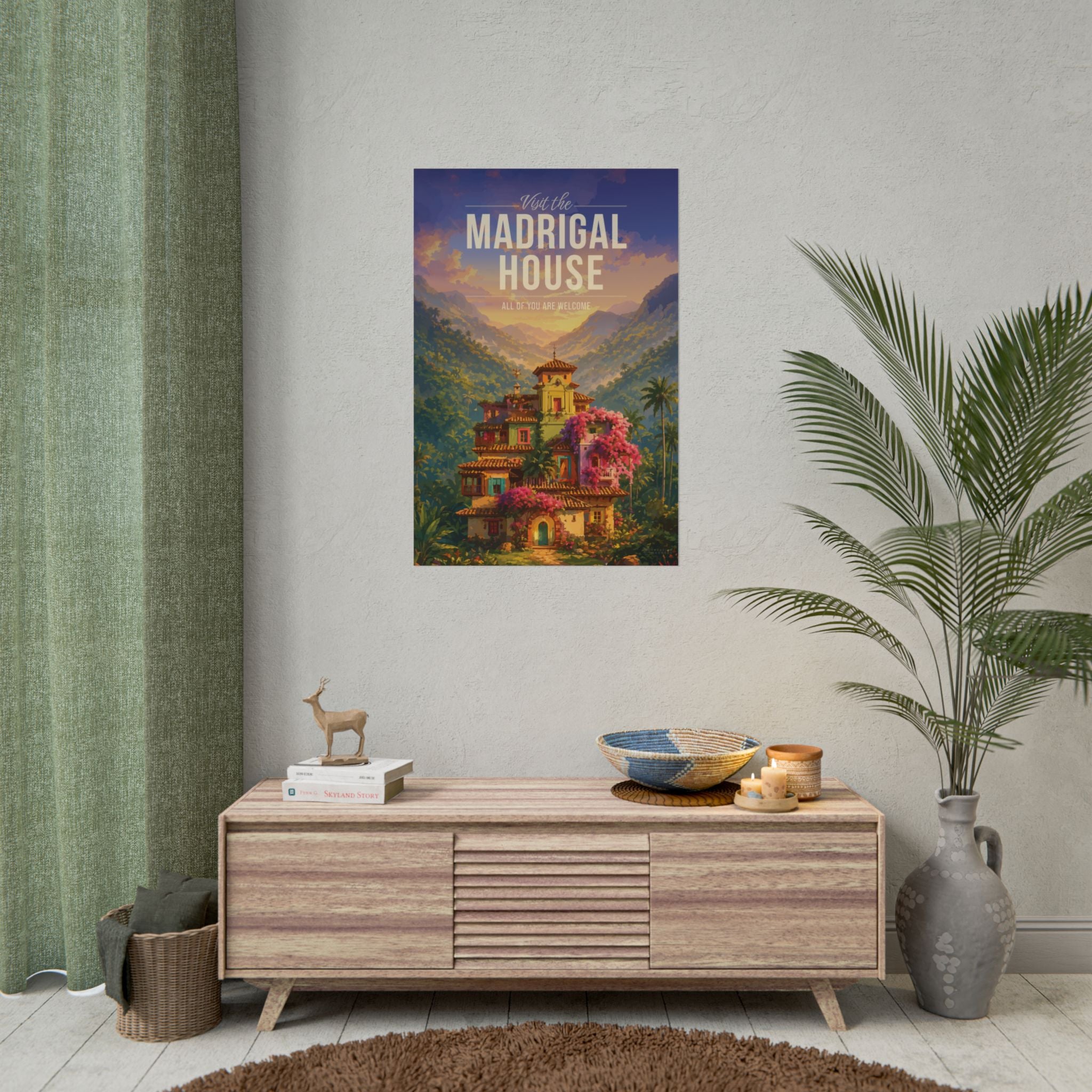 Madrigal House Travel Poster