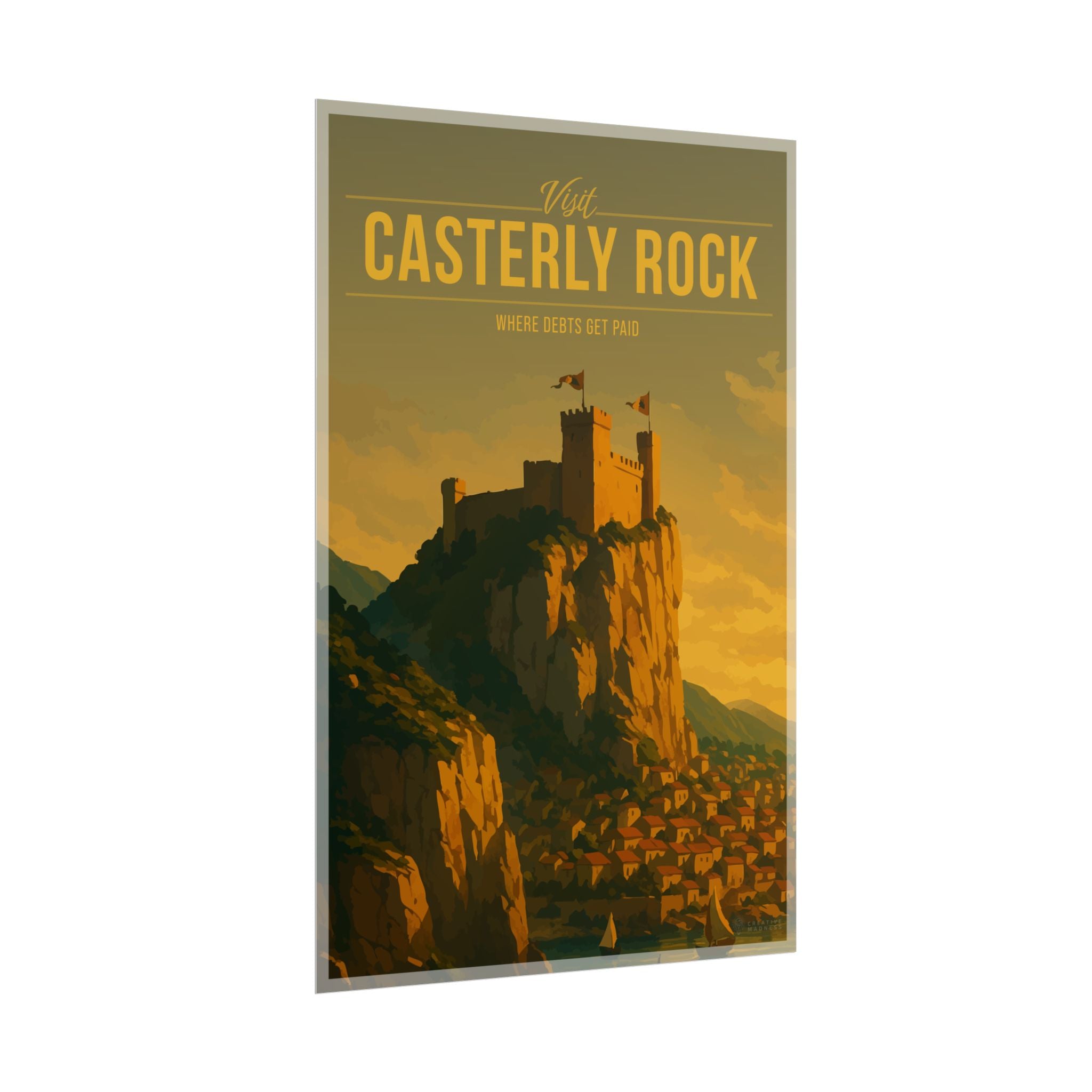 Casterly Rock Travel Poster