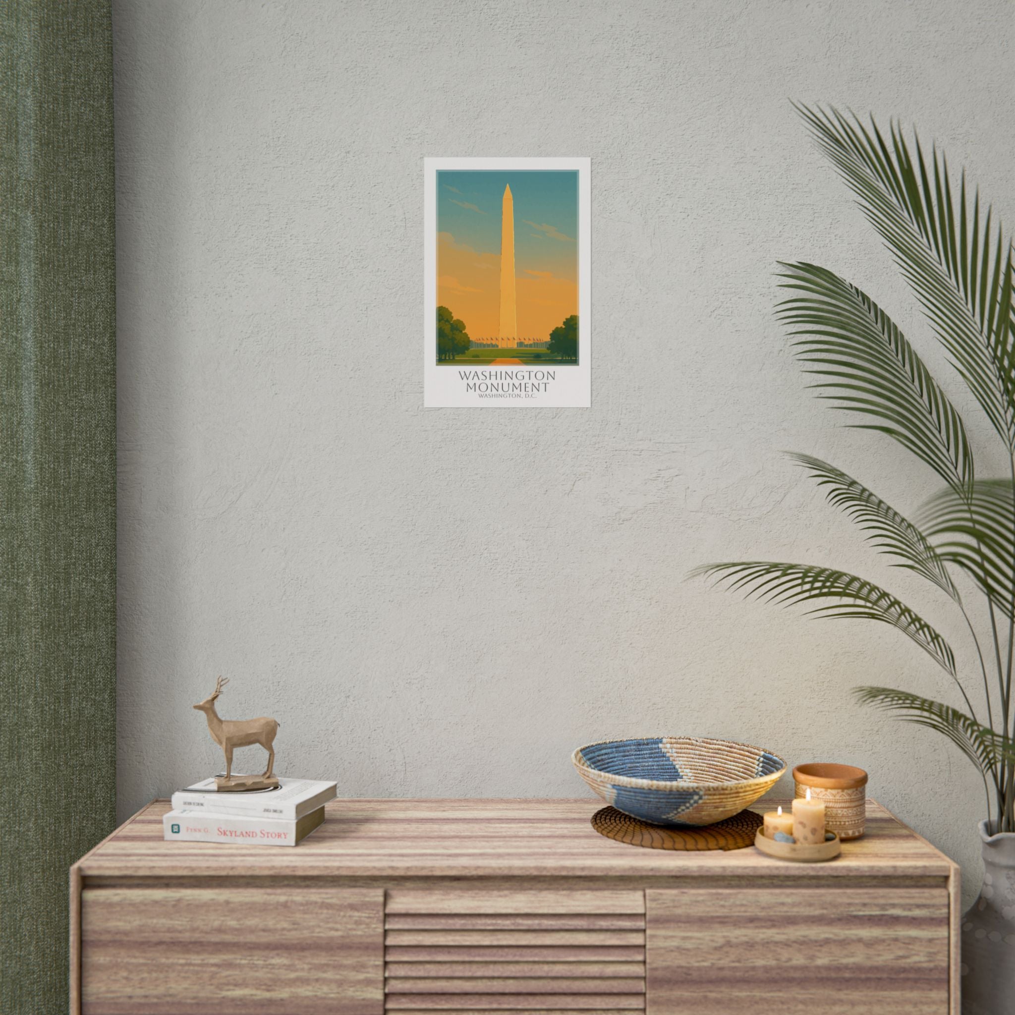 Washington Monument Travel Poster