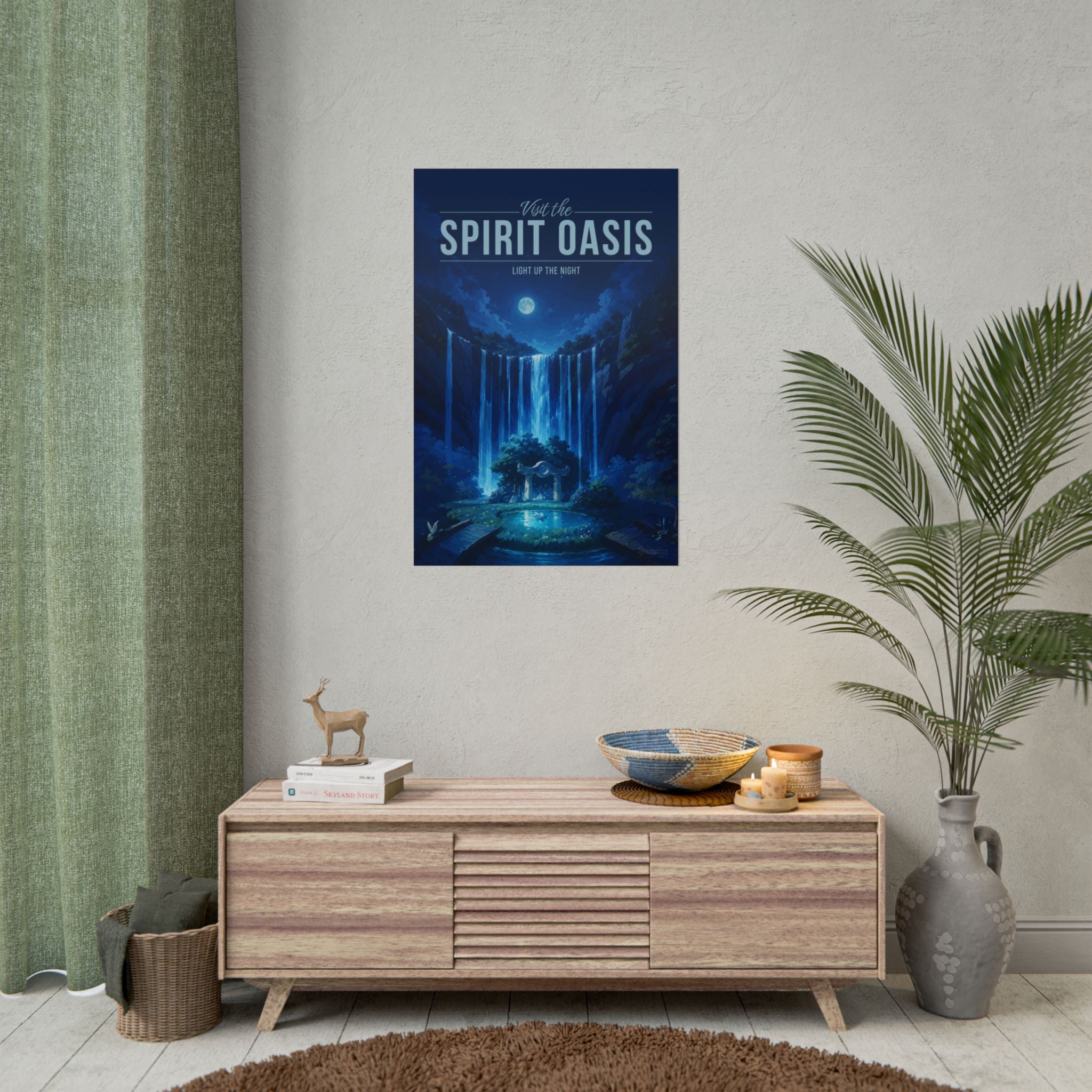 Spirit-Oasis Travel Poster