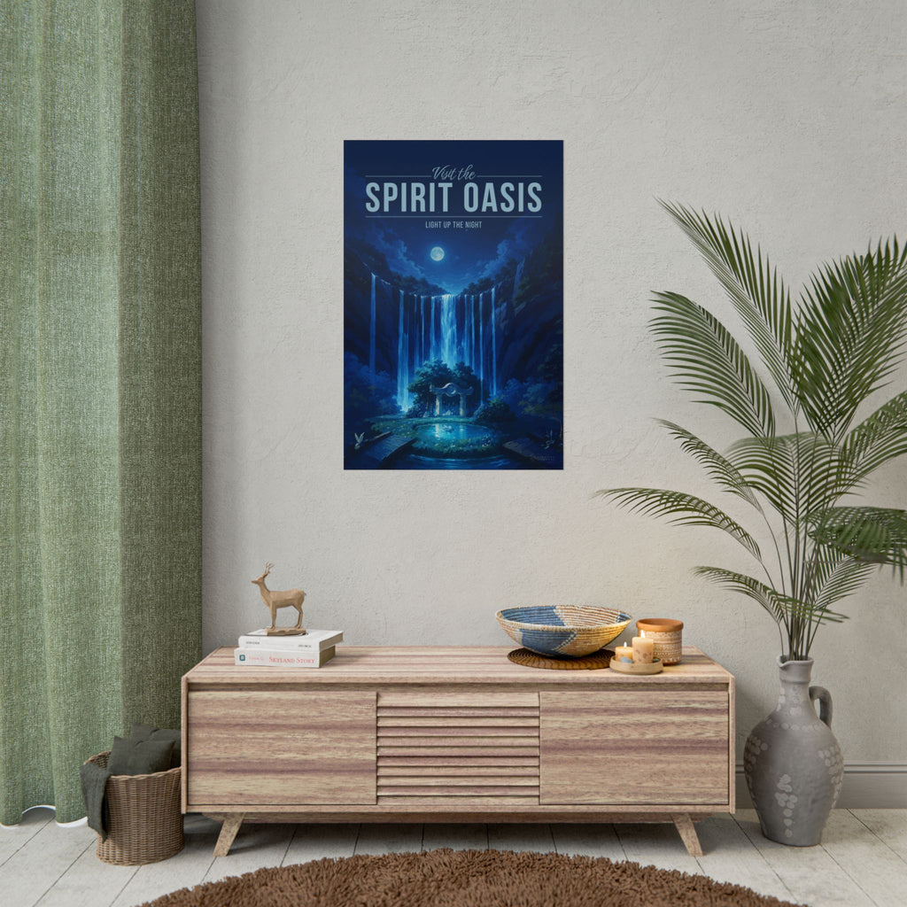 Spirit-Oasis Travel Poster