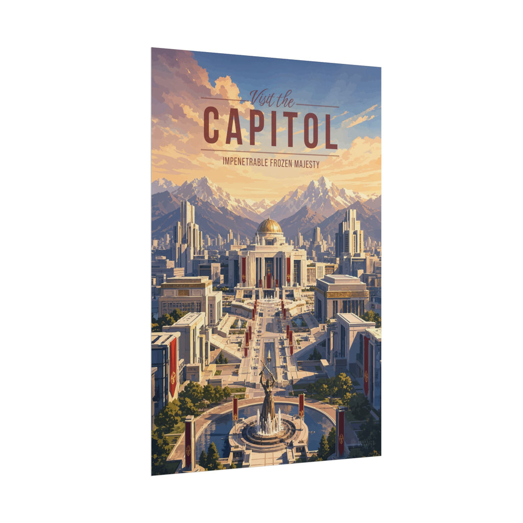 The Capitol Travel Poster