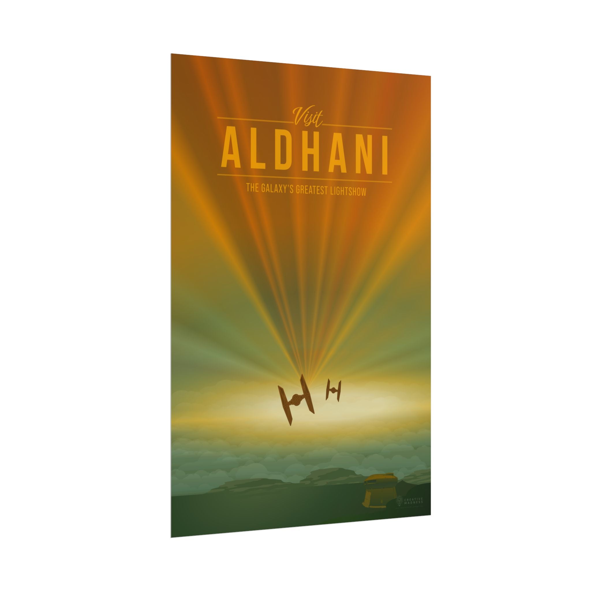 Aldhani Travel Poster