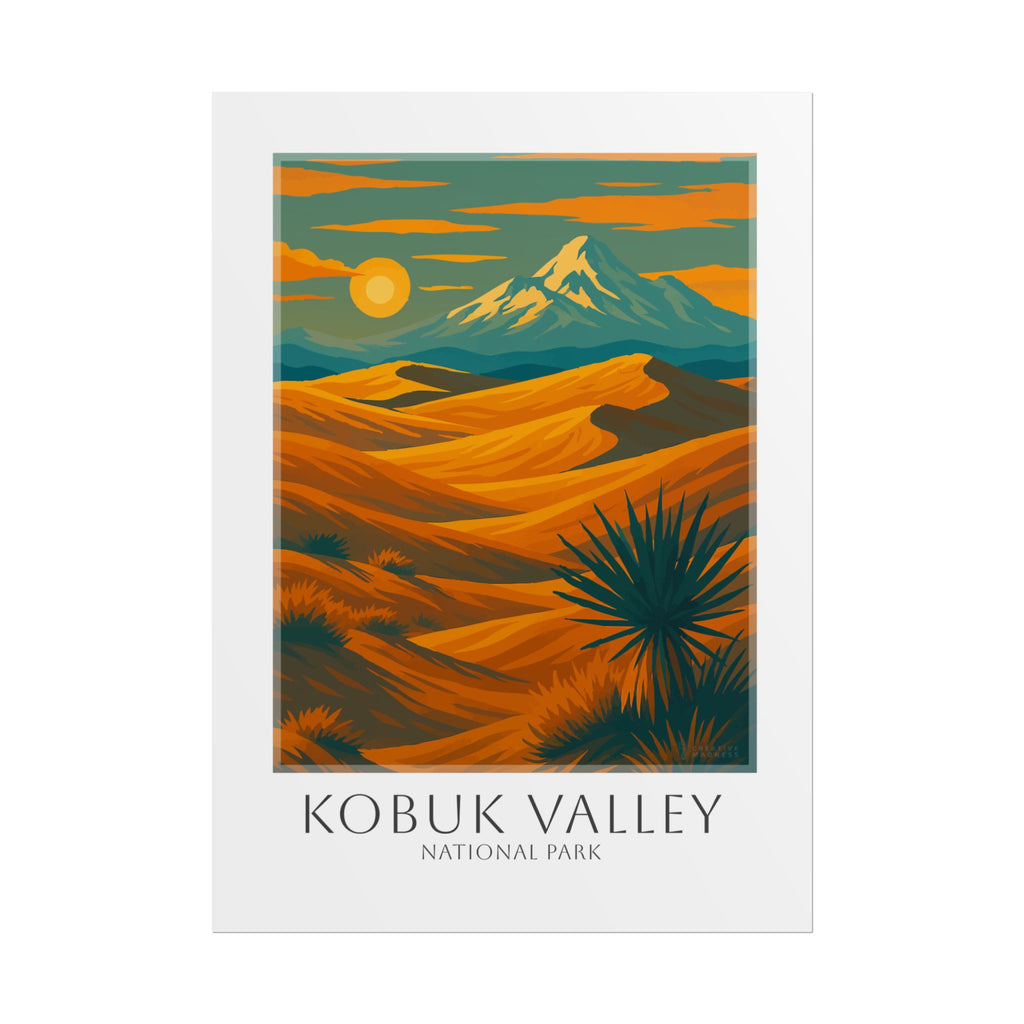 KOBUK VALLEY * Travel Poster * National Park Wall Art