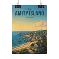 Amity Island Travel Poster