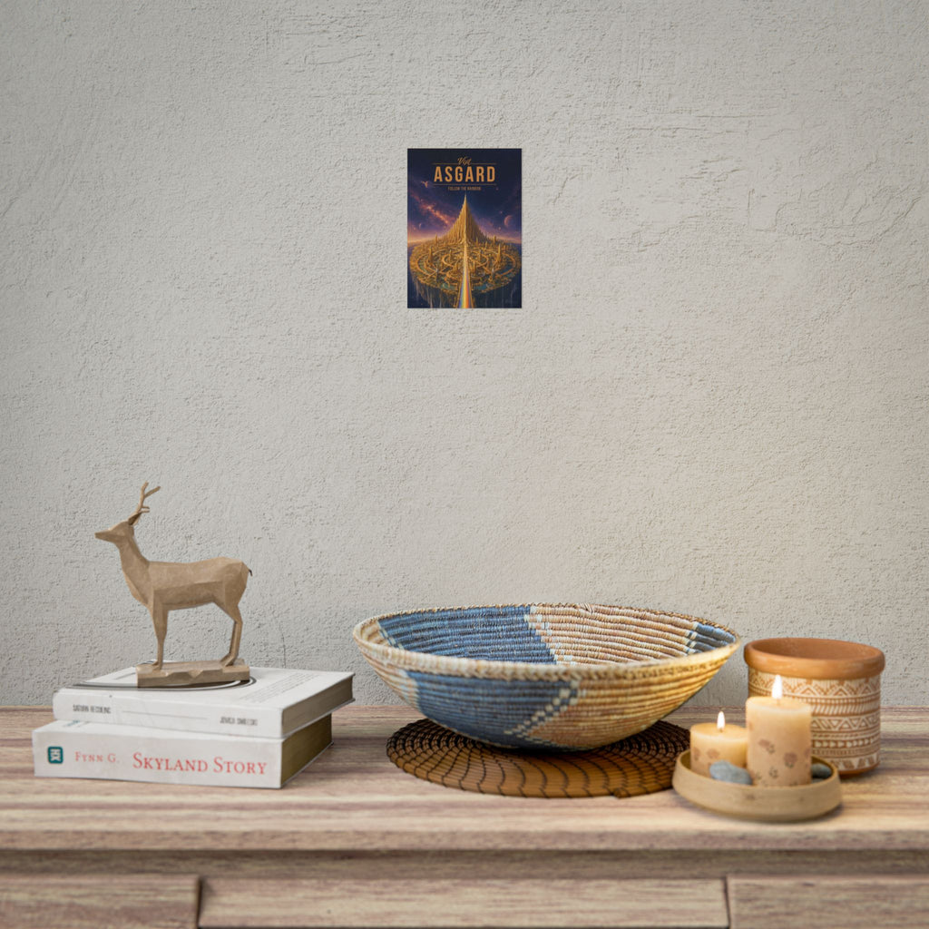 Asgard Travel Poster