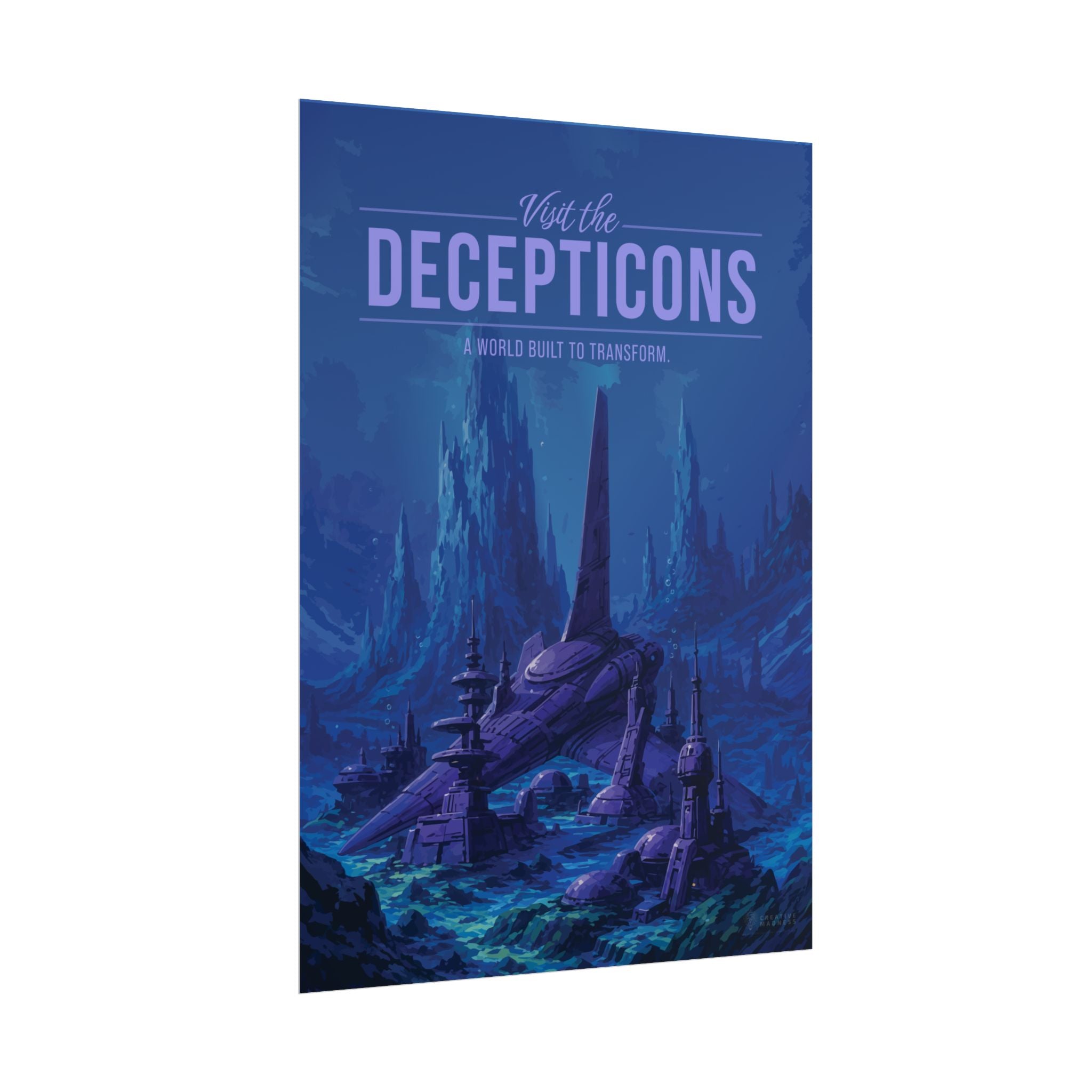 Decepticons Travel Poster