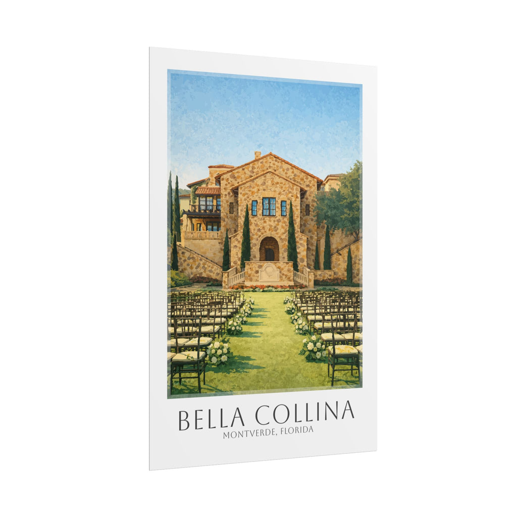 Bella Collina Travel Poster
