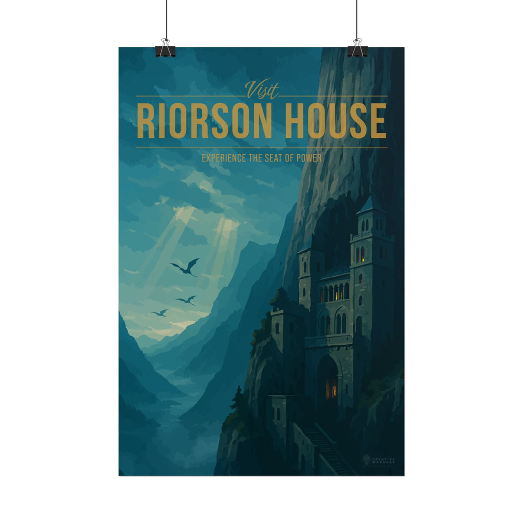 Riorson House Travel Poster
