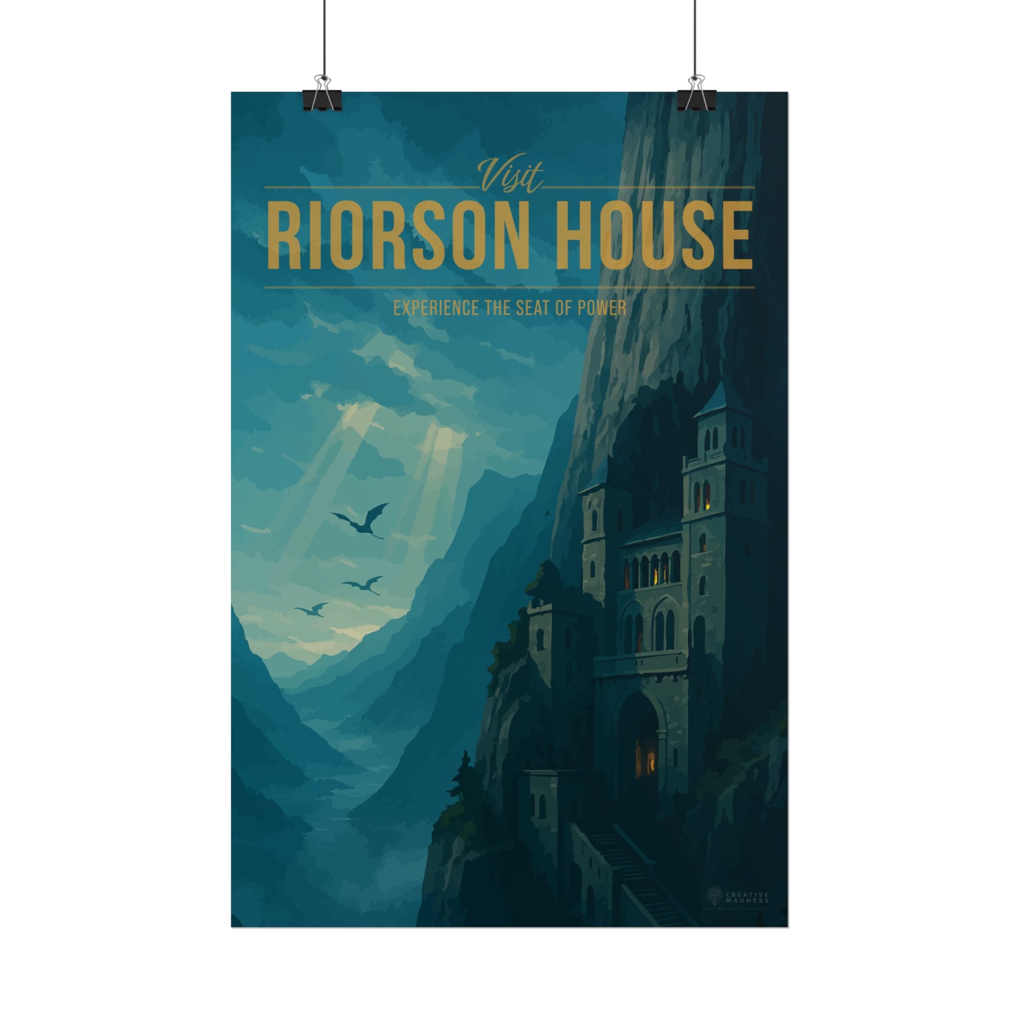 Riorson House Travel Poster