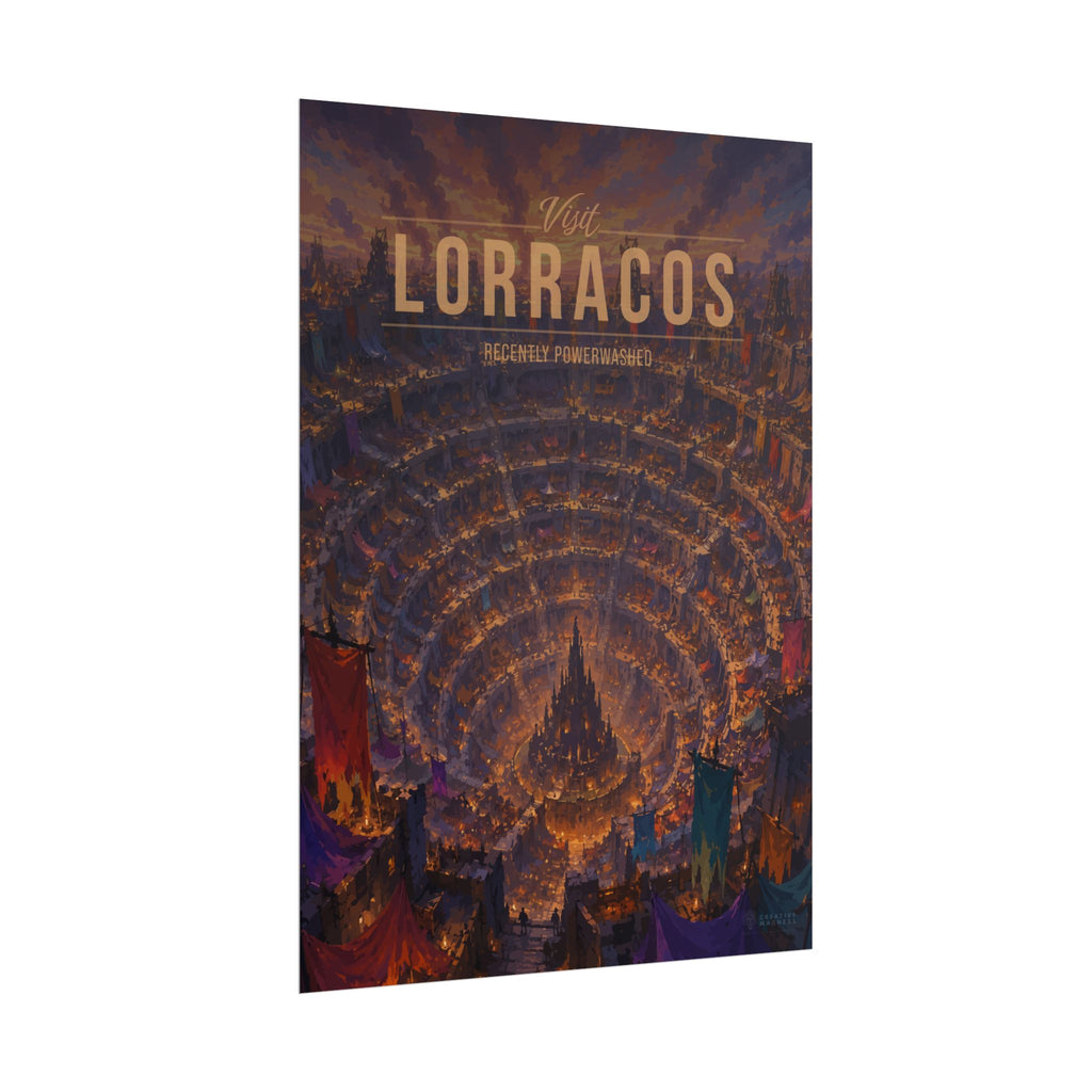 Lorracos Travel Poster