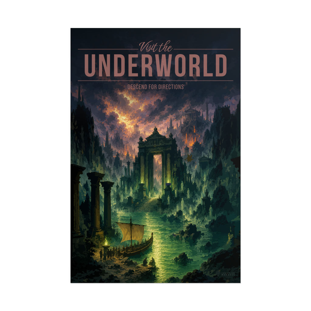 Underworld Travel Poster