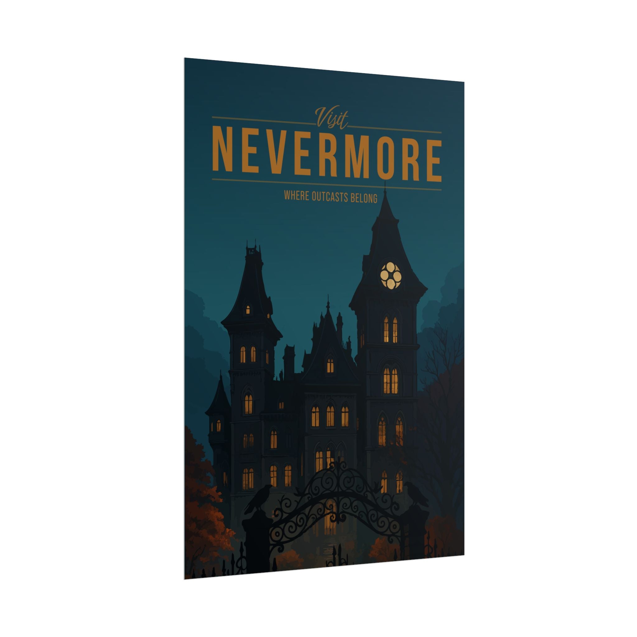 Nevermore Travel Poster