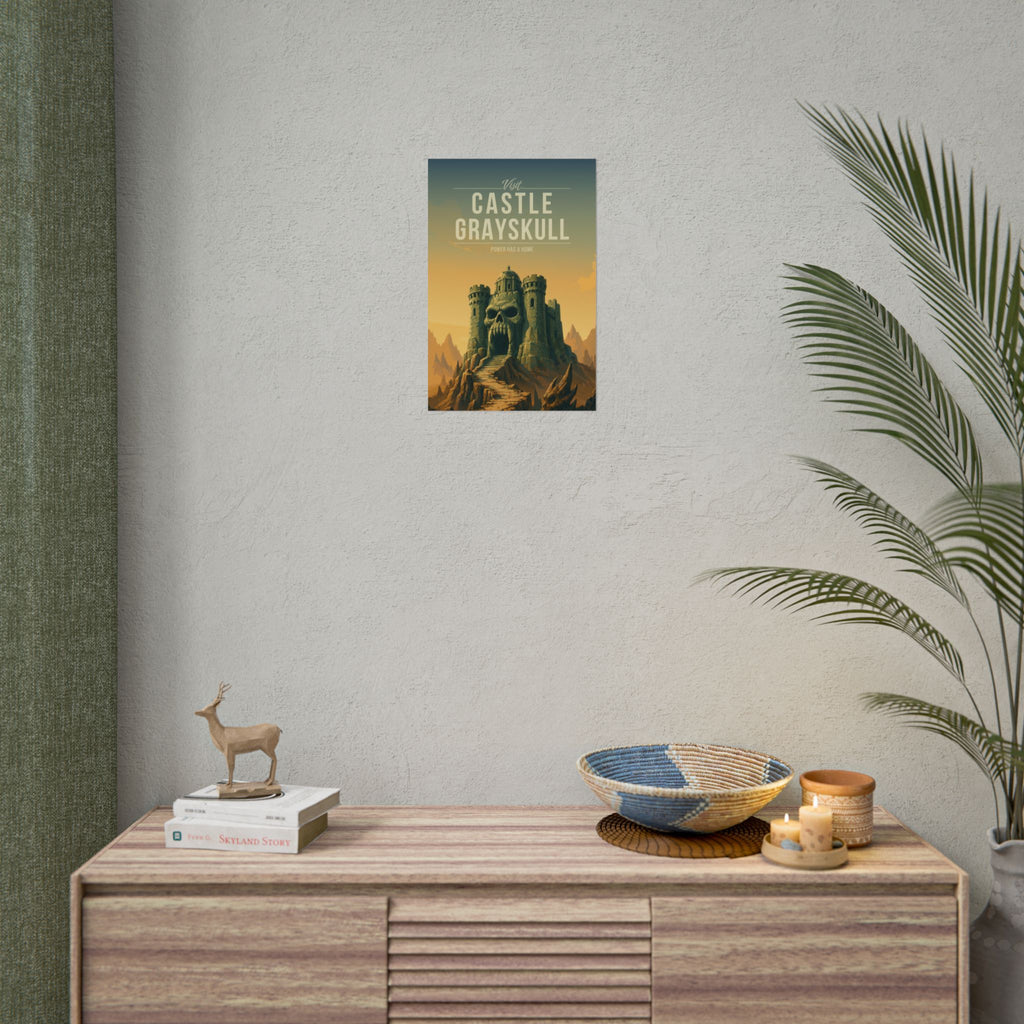 Castle Grayskull Travel Poster