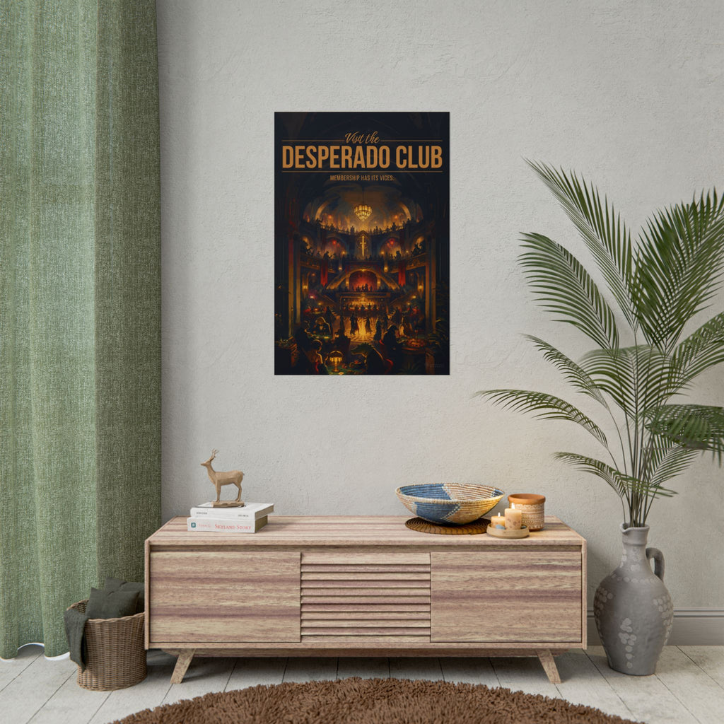 Desperado Club Travel Poster