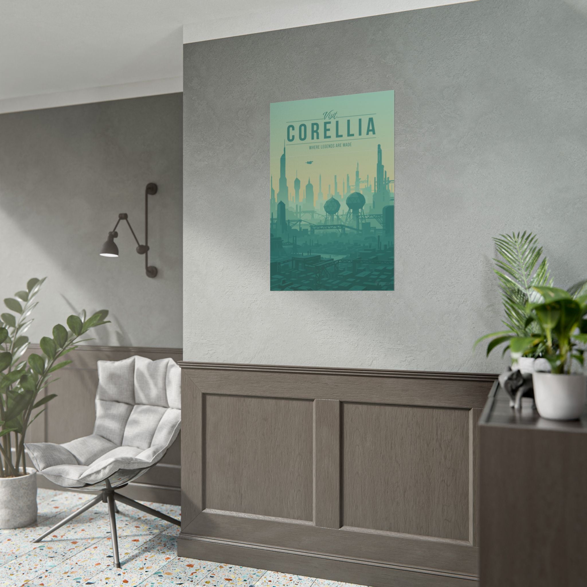 Corellia Travel Poster