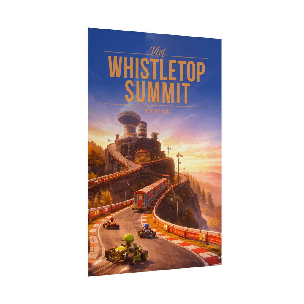 Whistletop Summit Travel Poster