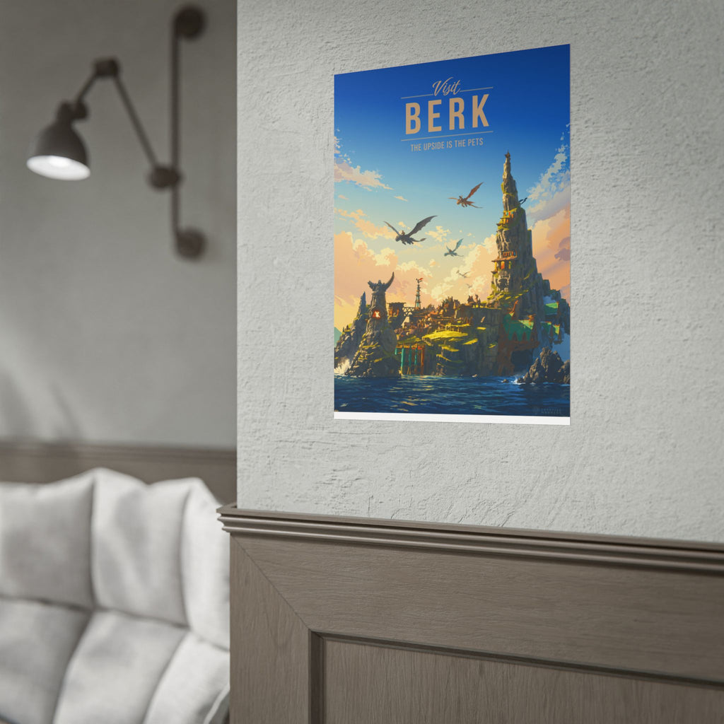 Berk Travel Poster