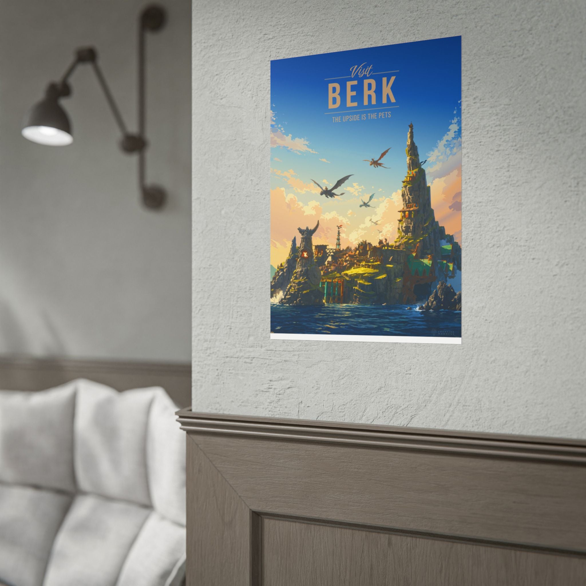 Berk Travel Poster