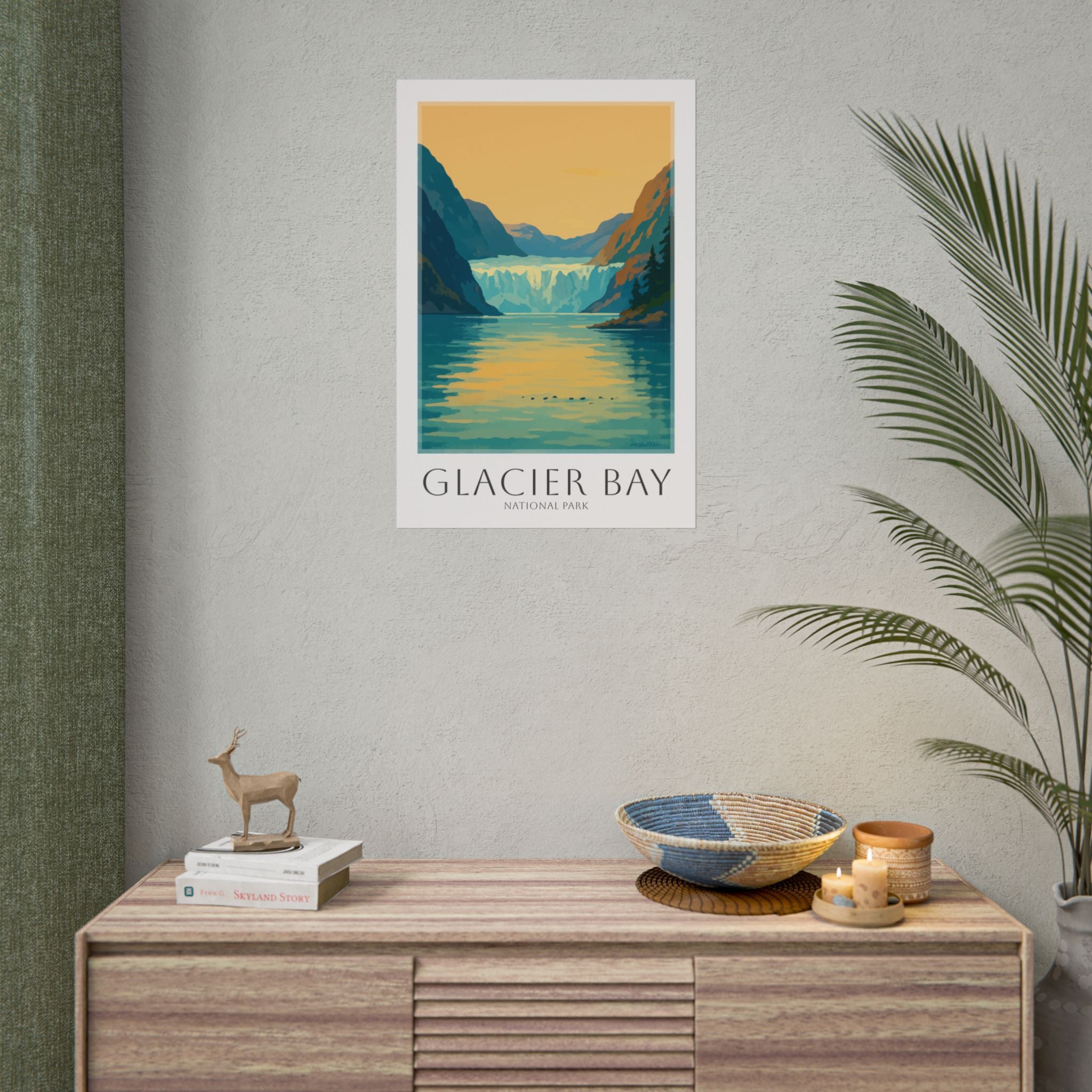 GLACIER BAY  * Travel Poster * National Park Wall Art
