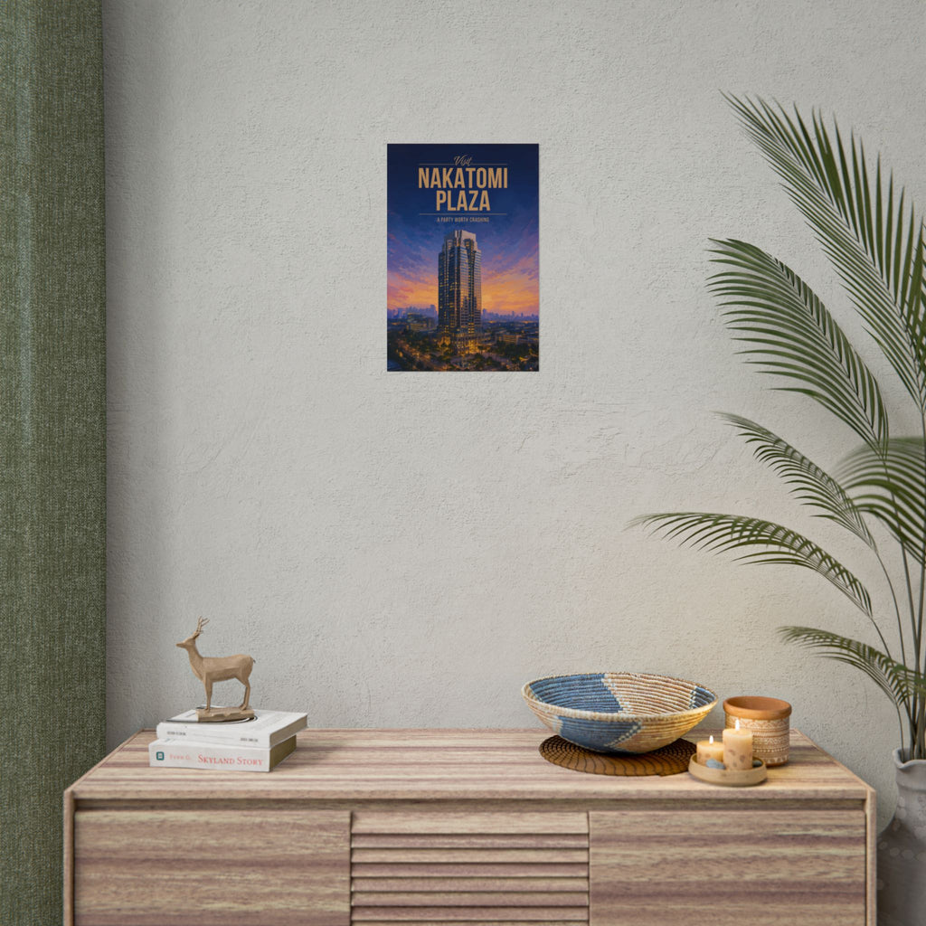 Nakatomi Plaza Travel Poster