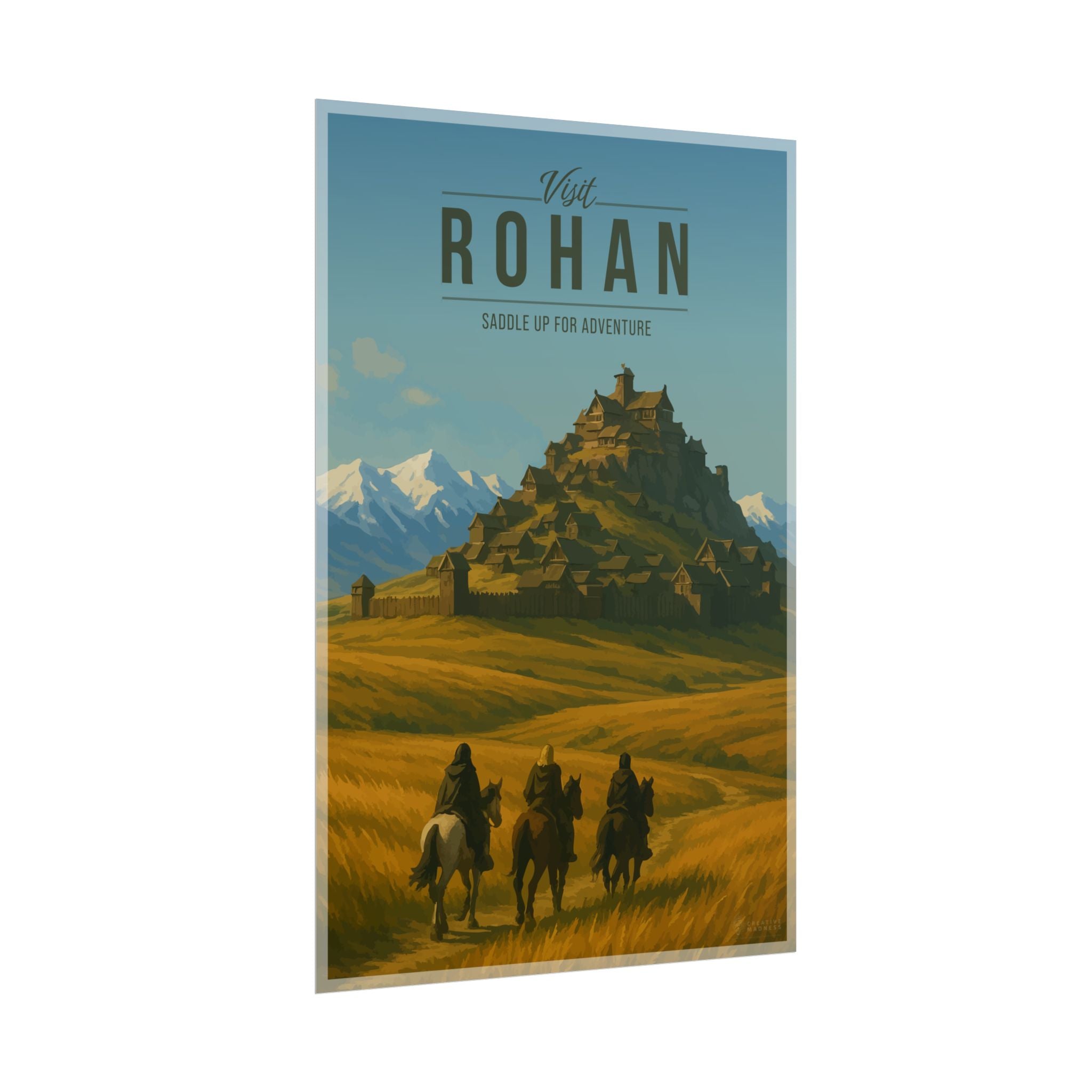 Rohan Travel Poster