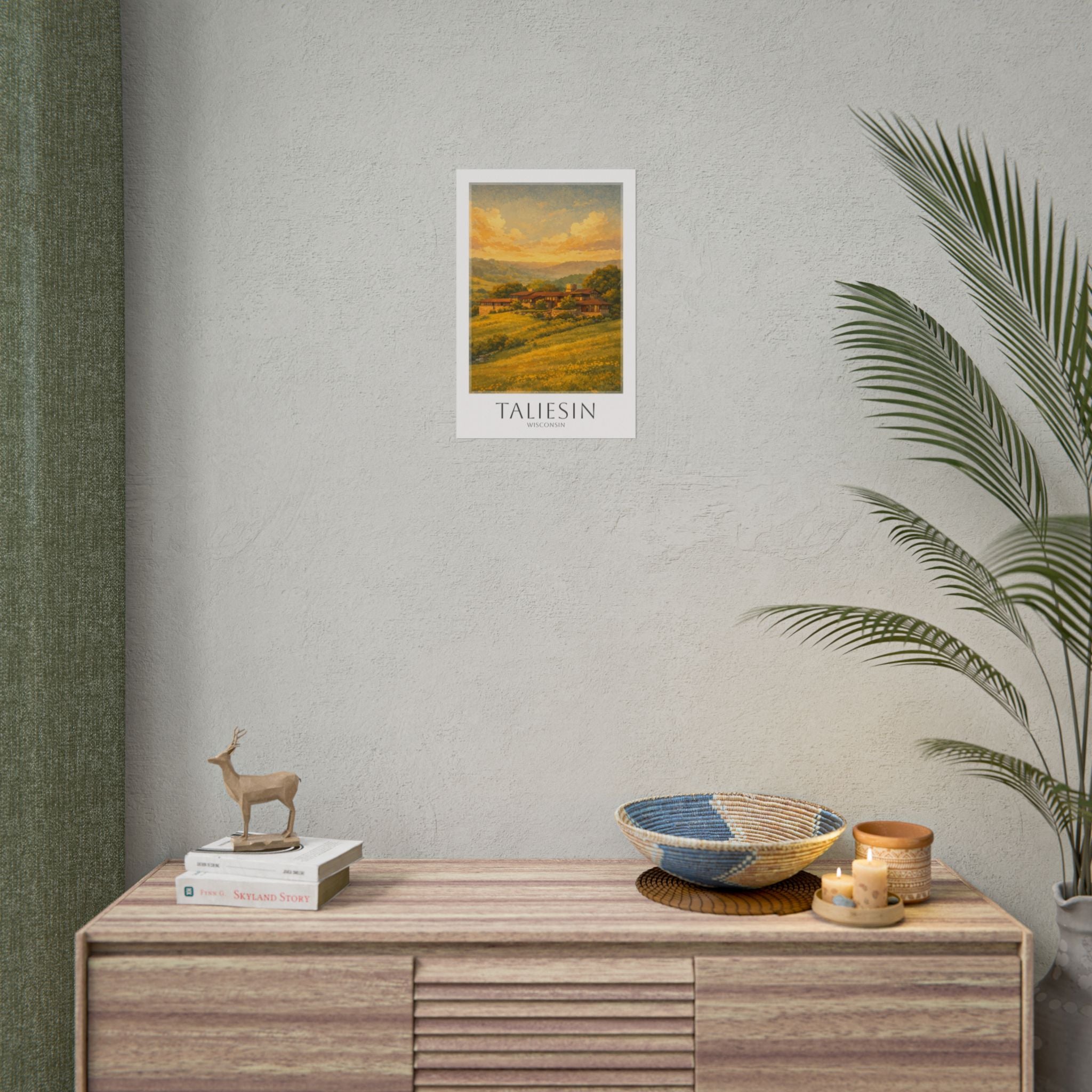 Taliesin Travel Poster