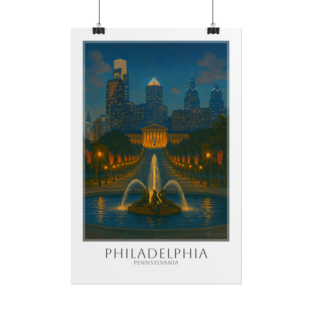 Philadelphia Travel Poster