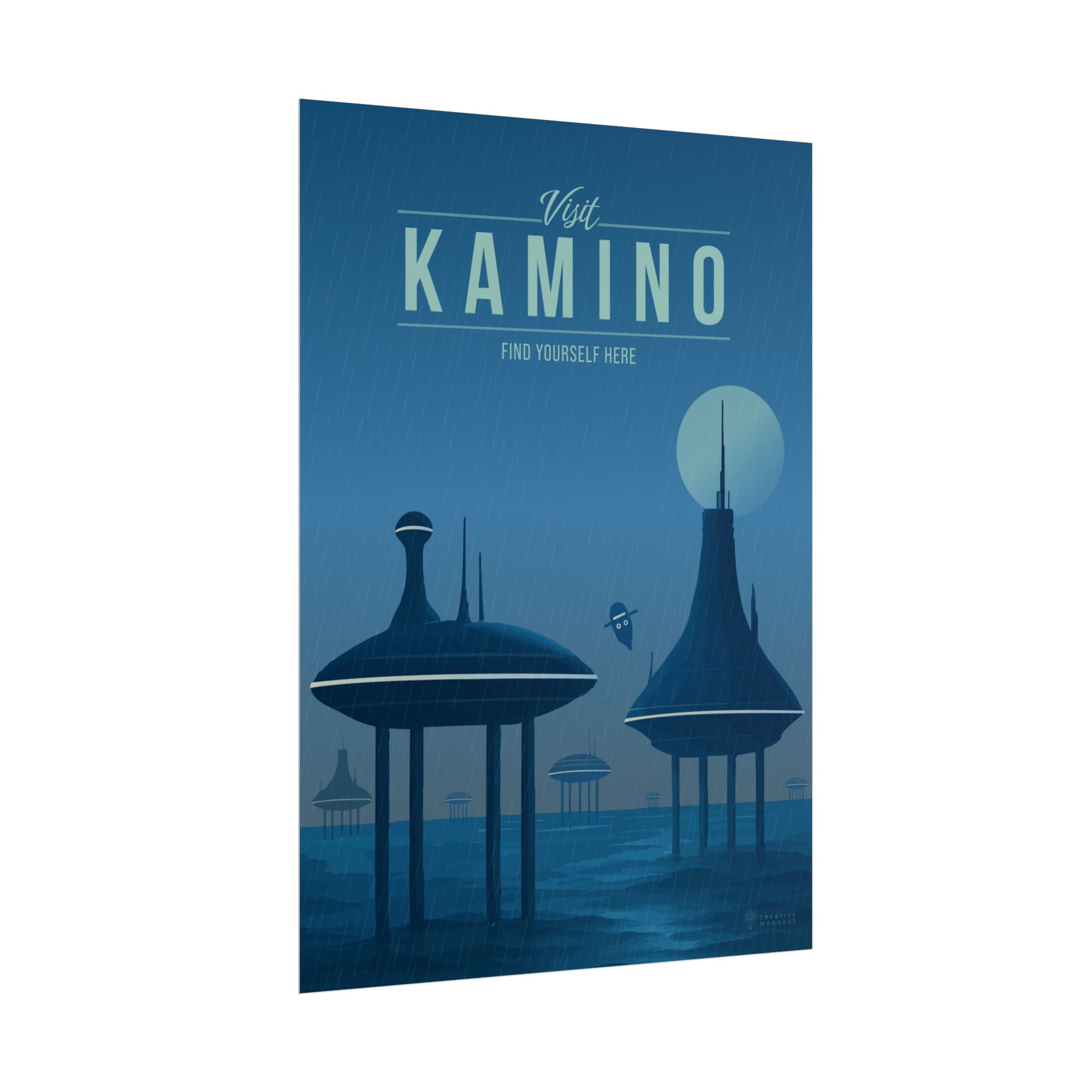 Kamino Travel Poster
