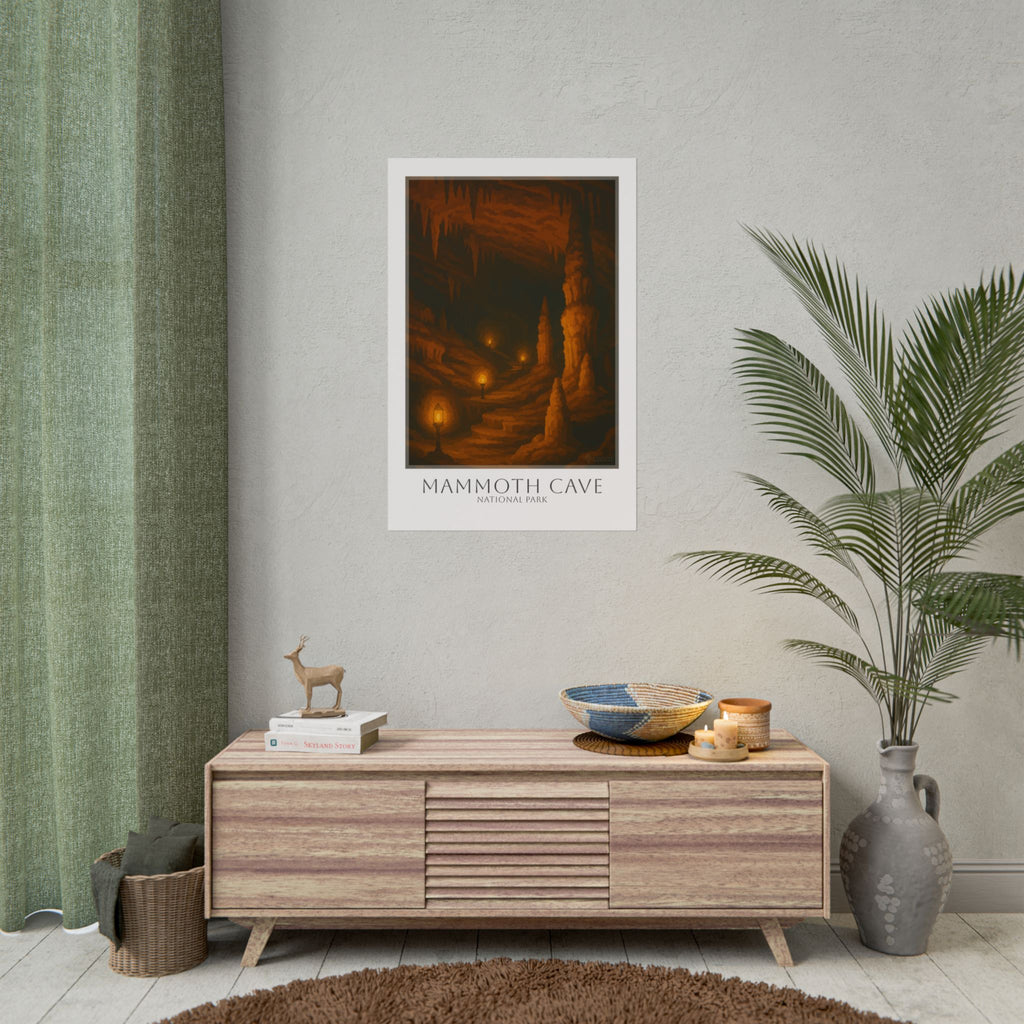 MAMMOTH CAVE * Travel Poster * National Park Wall Art