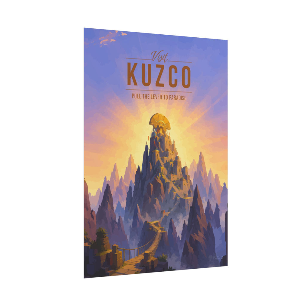 Kuzco Travel Poster