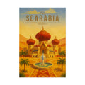 Scarabia Travel Poster