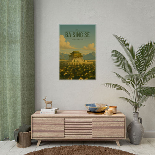 Ba Sing Se Travel Poster
