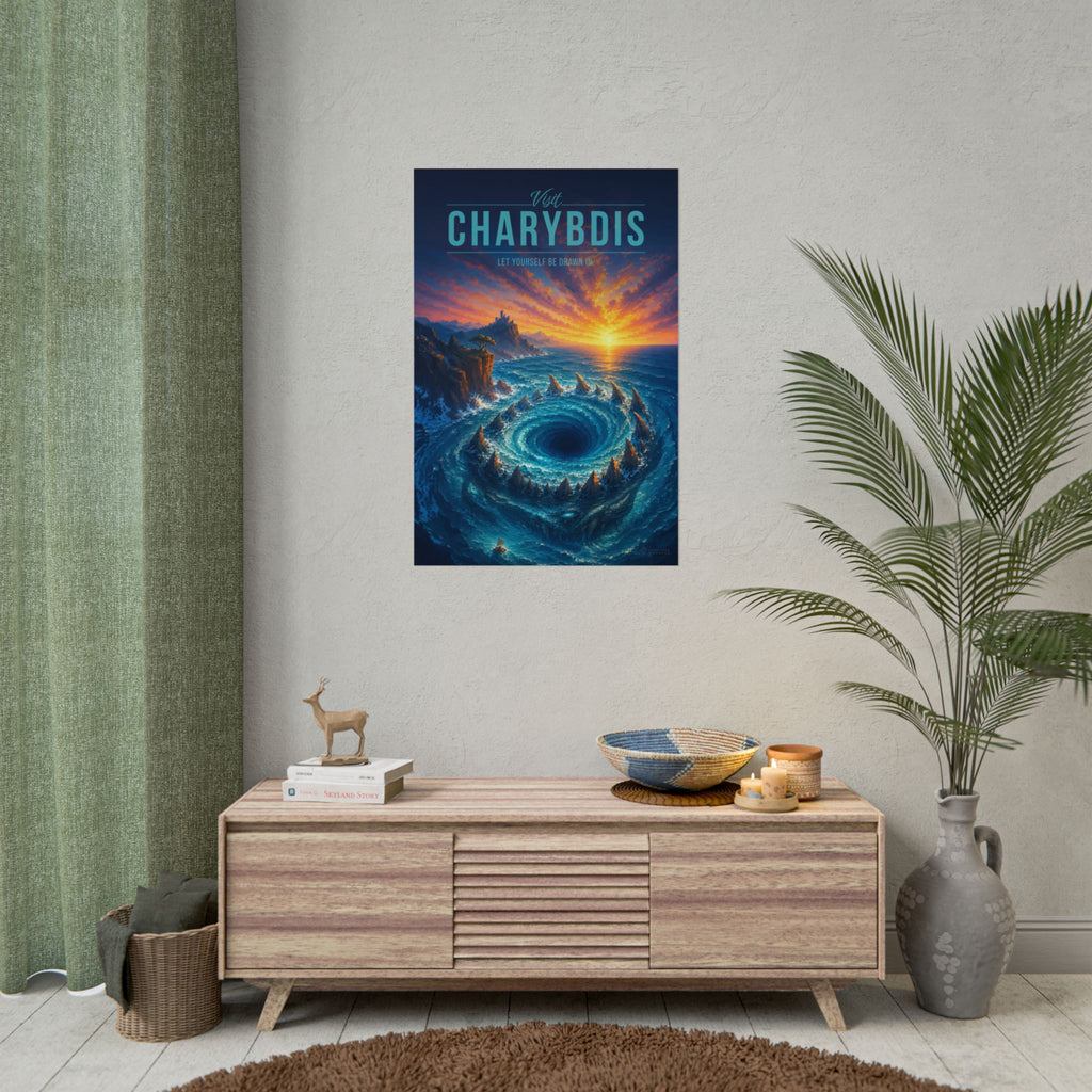 Charybdis Travel Poster