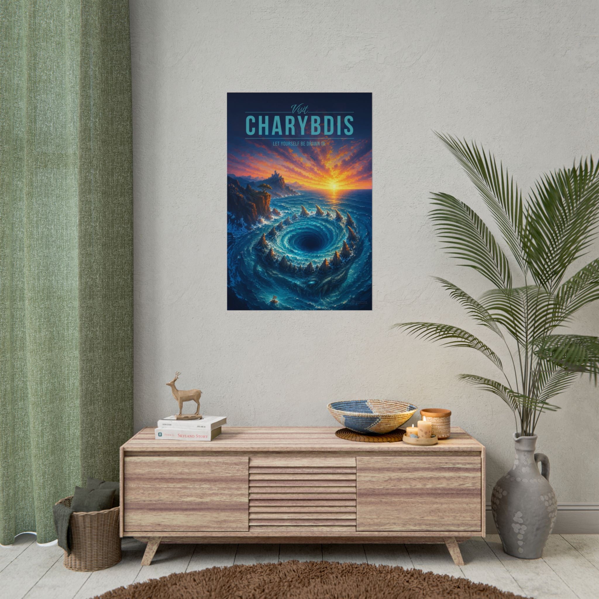 Charybdis Travel Poster