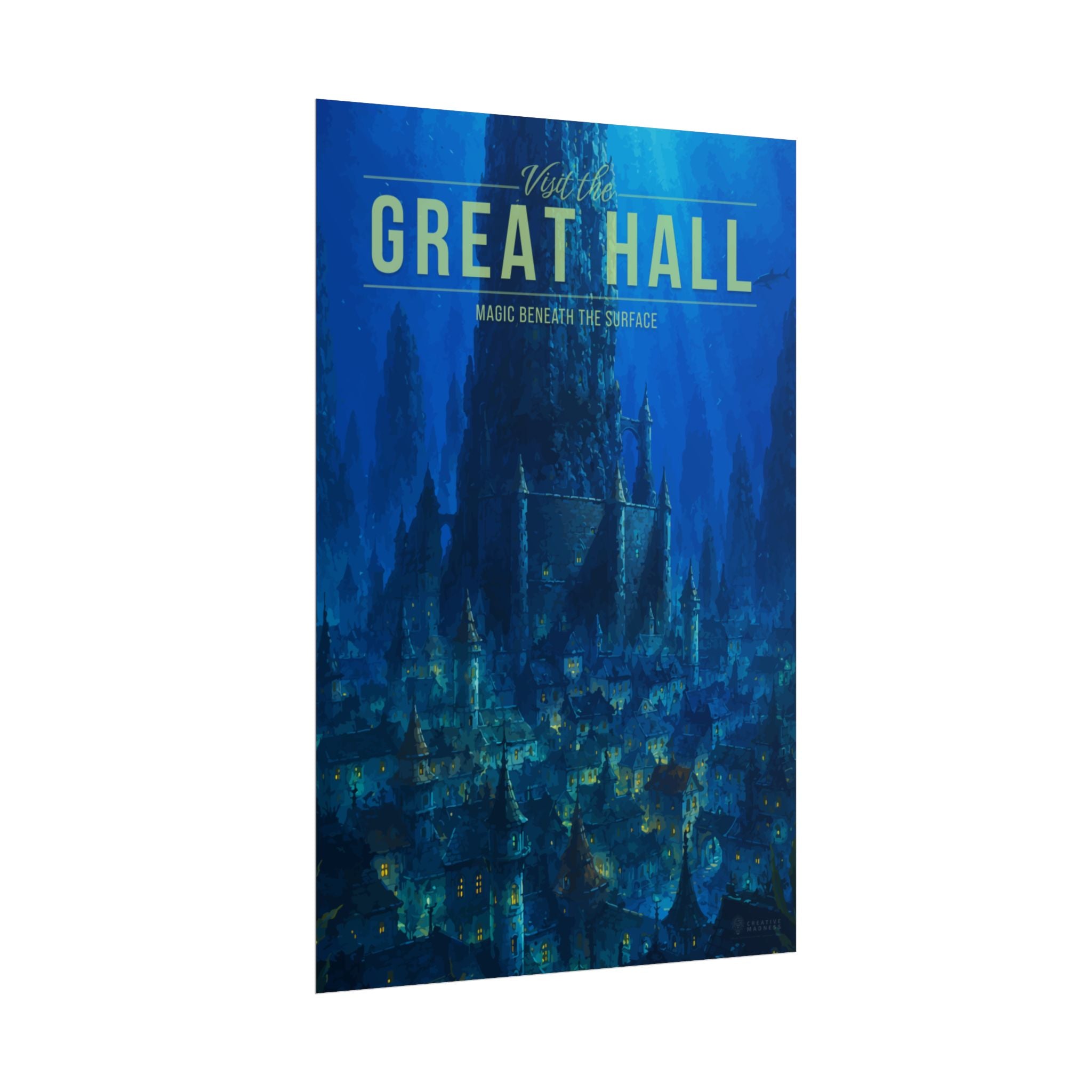 Great Hall Travel Poster