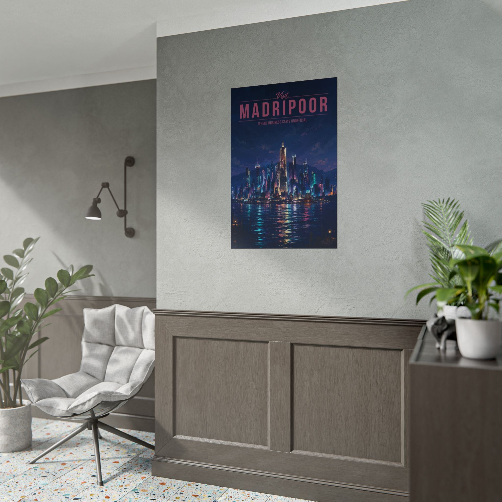 Madripoor Travel Poster