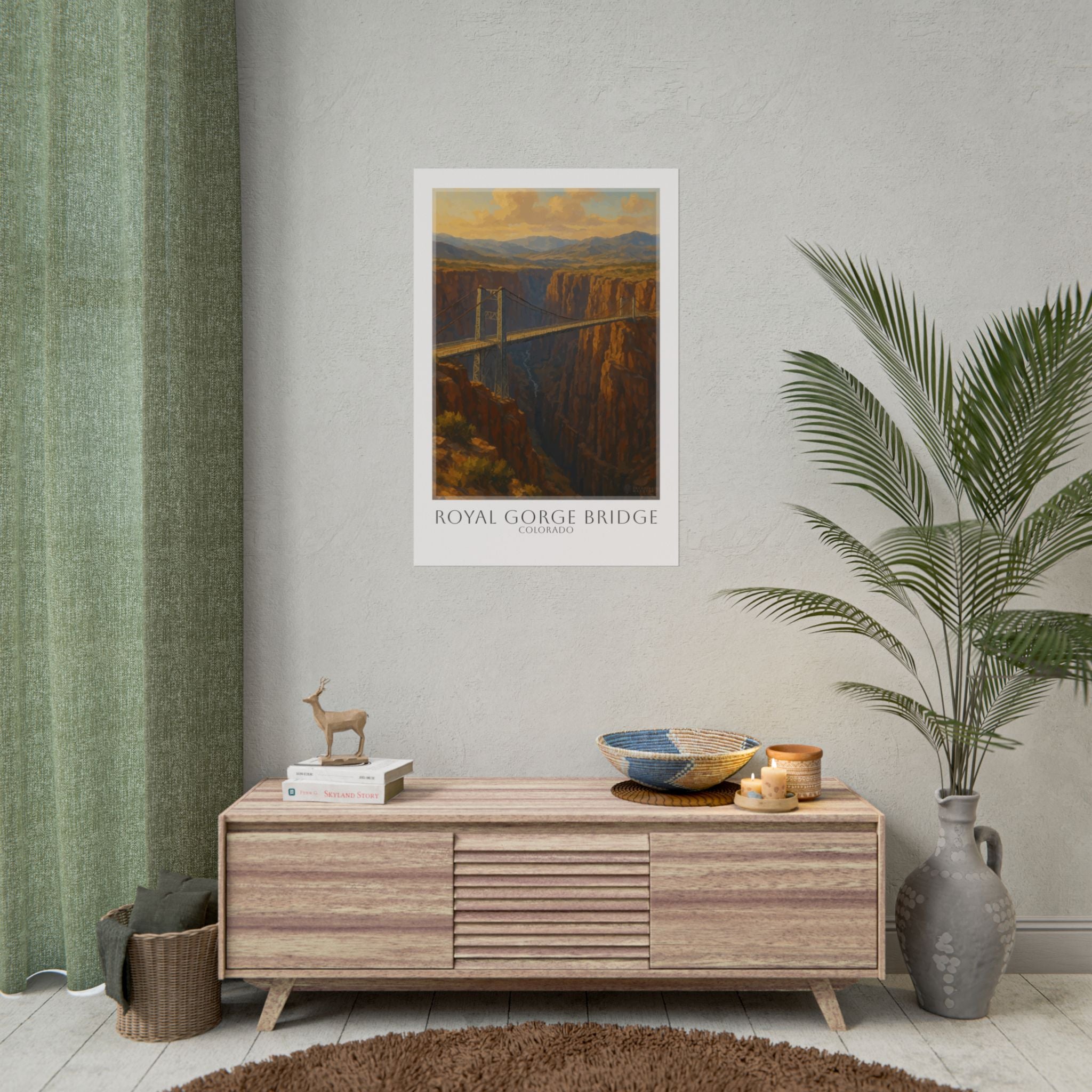 Royal Gorge Bridge Travel Poster