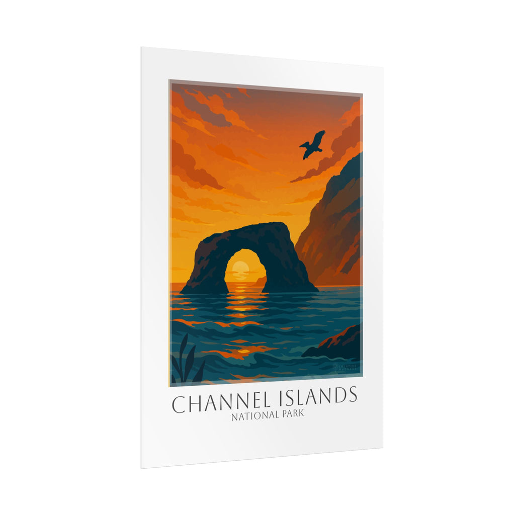 CHANNEL ISLANDS * Travel Poster * National Park Wall Art
