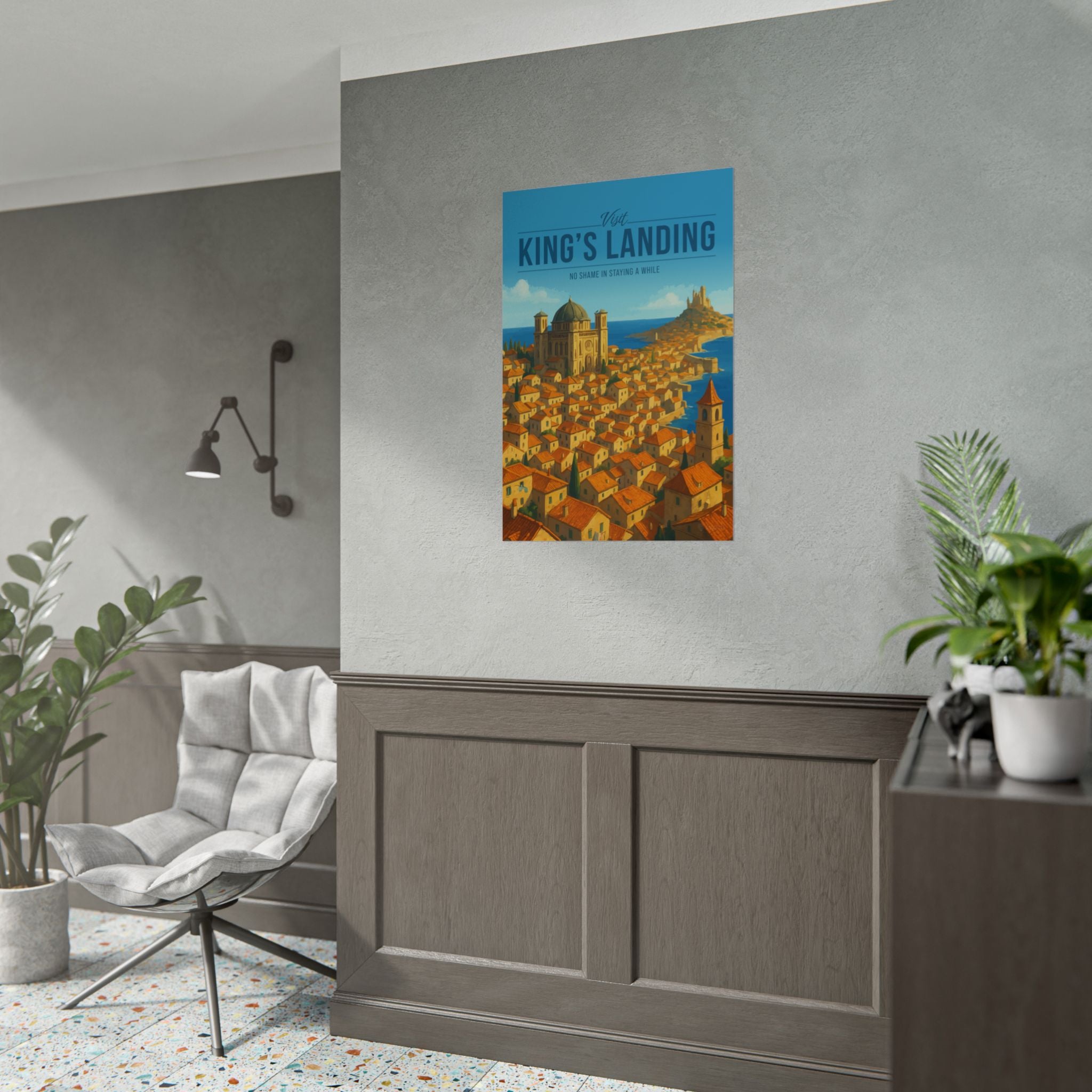 King's Landing Travel Poster