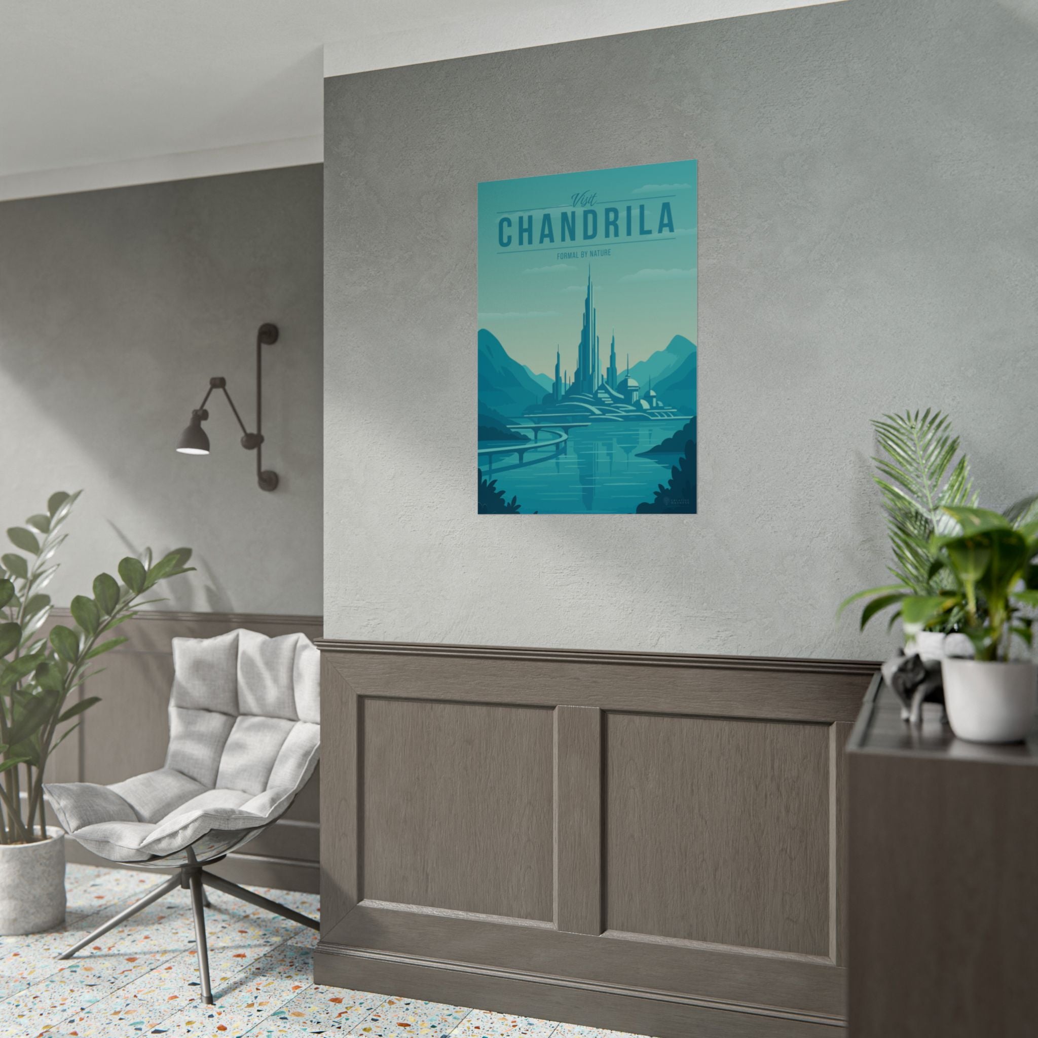 Chandrila Travel Poster