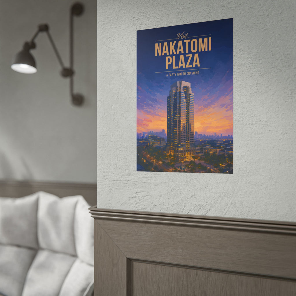 Nakatomi Plaza Travel Poster