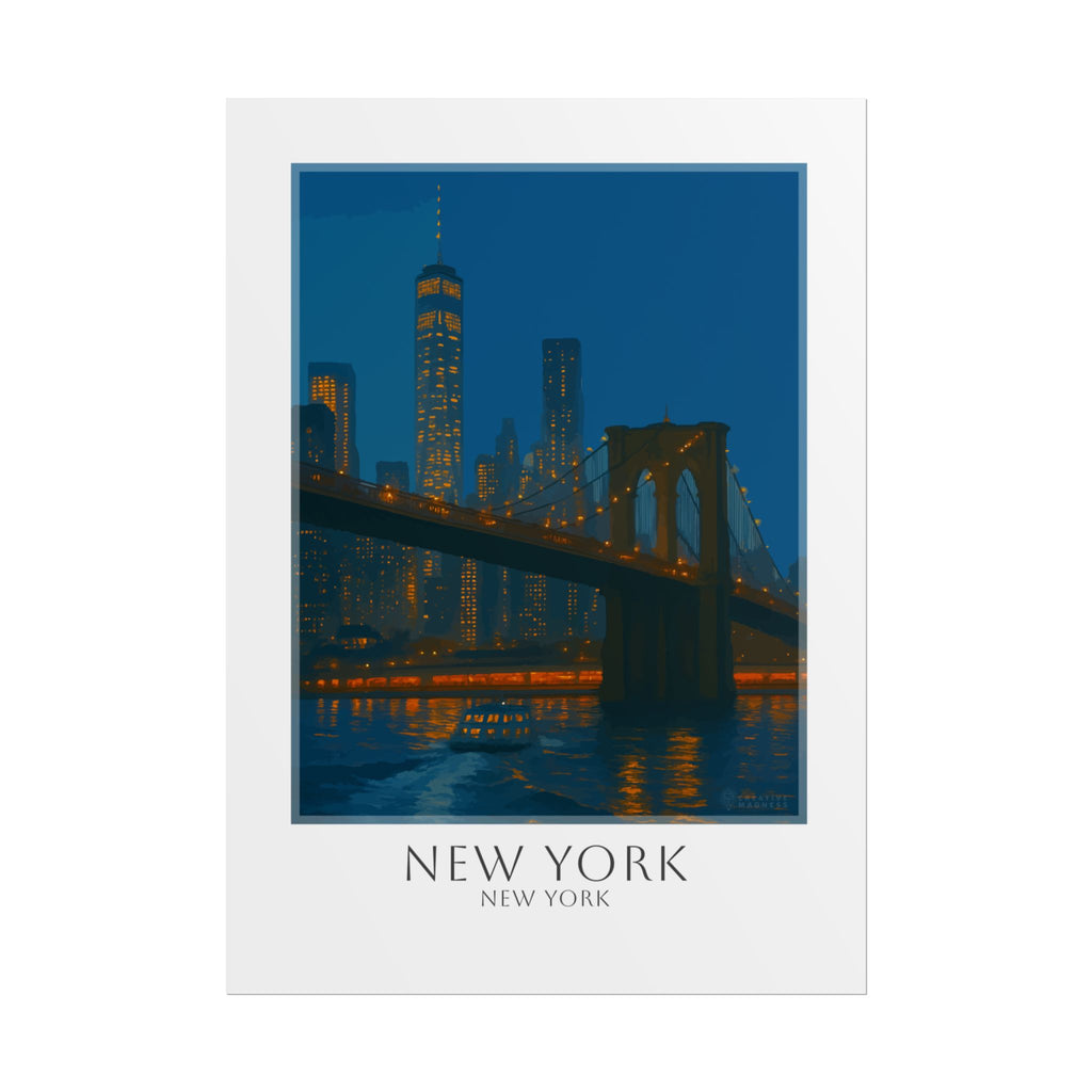 New York Travel Poster