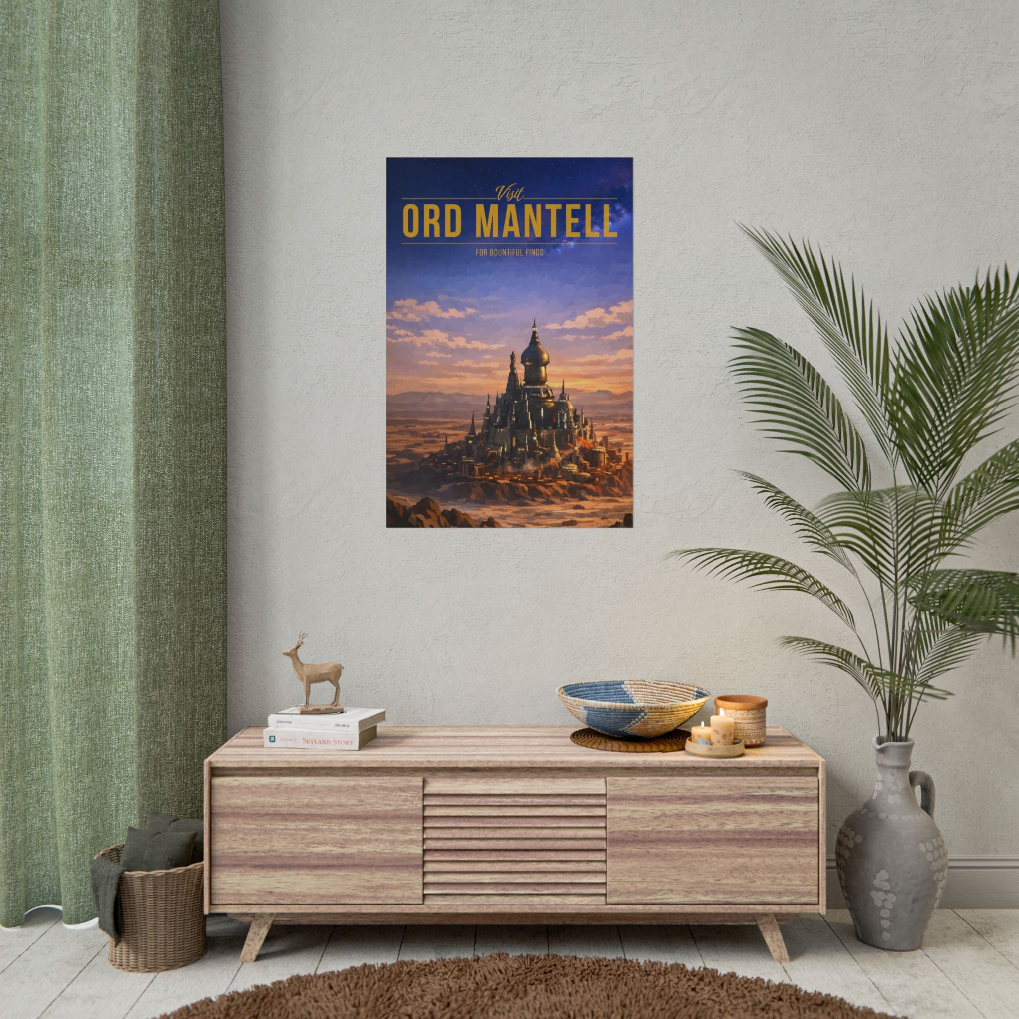 Ord Mantell Travel Poster